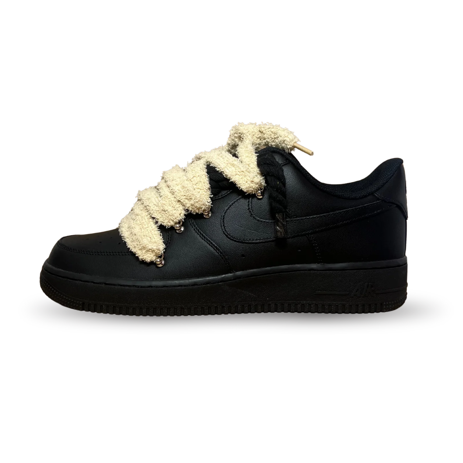 Nike Air Force 1 Black Chimney Cake Cinnamon Oldalnézet
