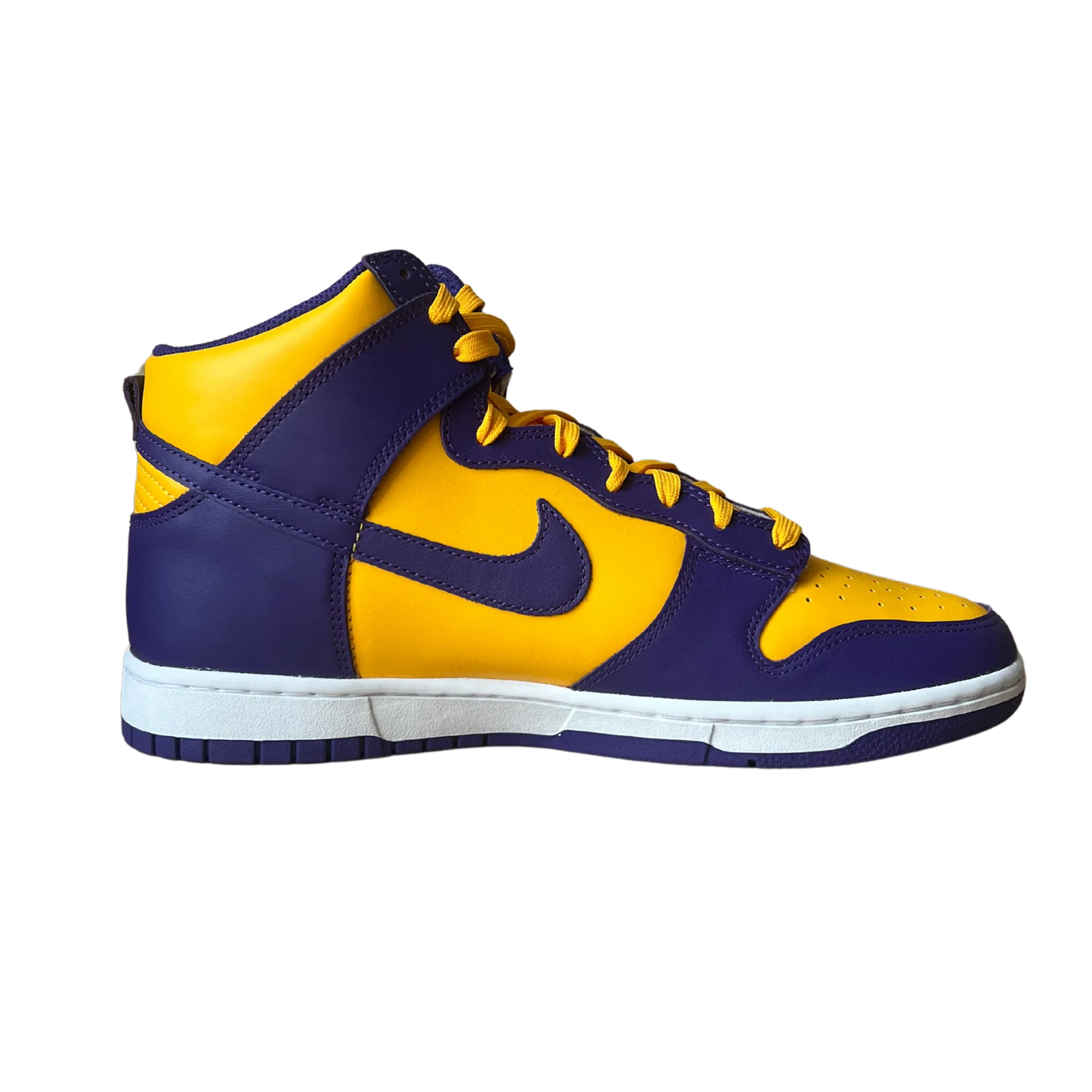 Nike Dunk High Lakers belső oldalnézet