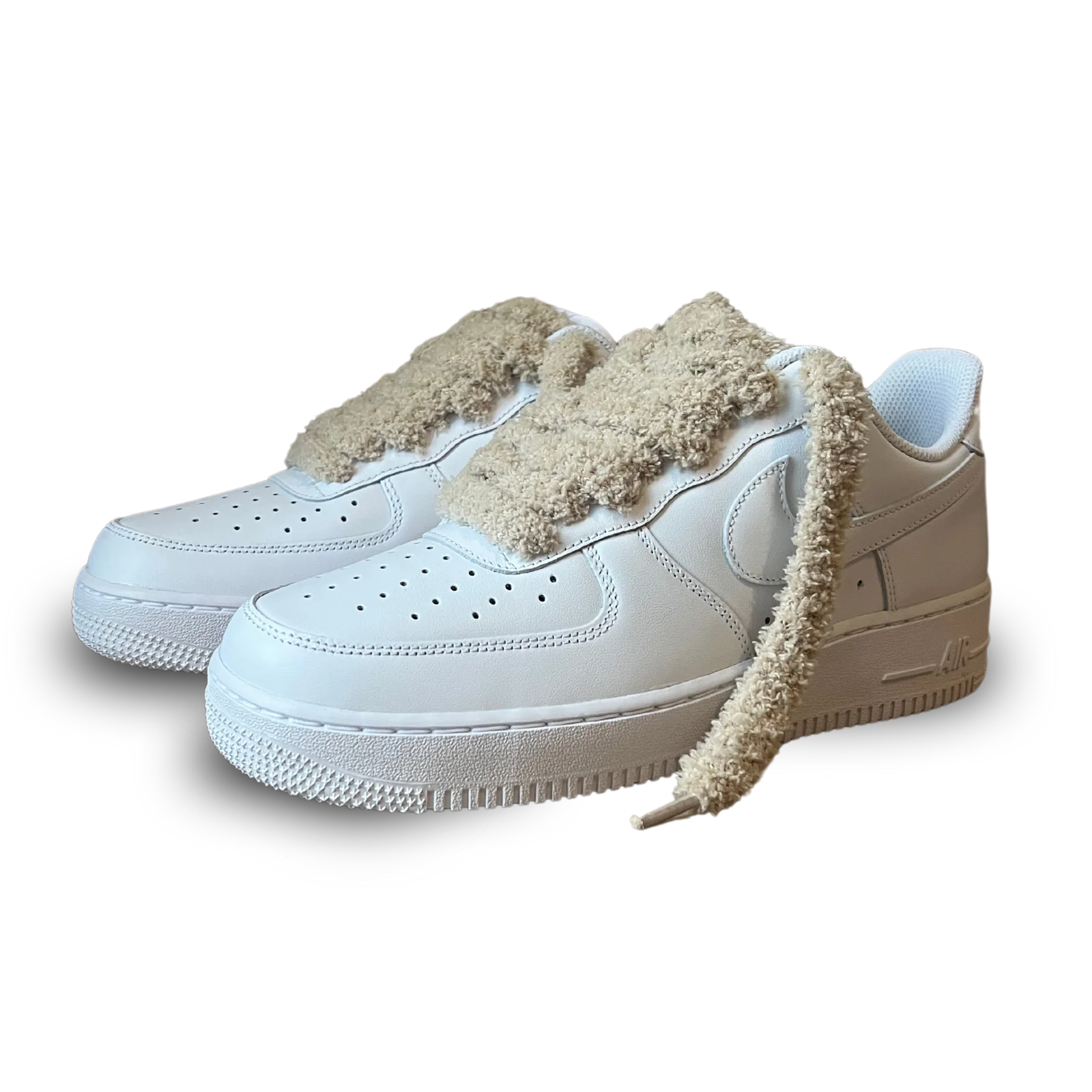 Nike Air Force 1 Fluffy Lace Coral Csanadsoles