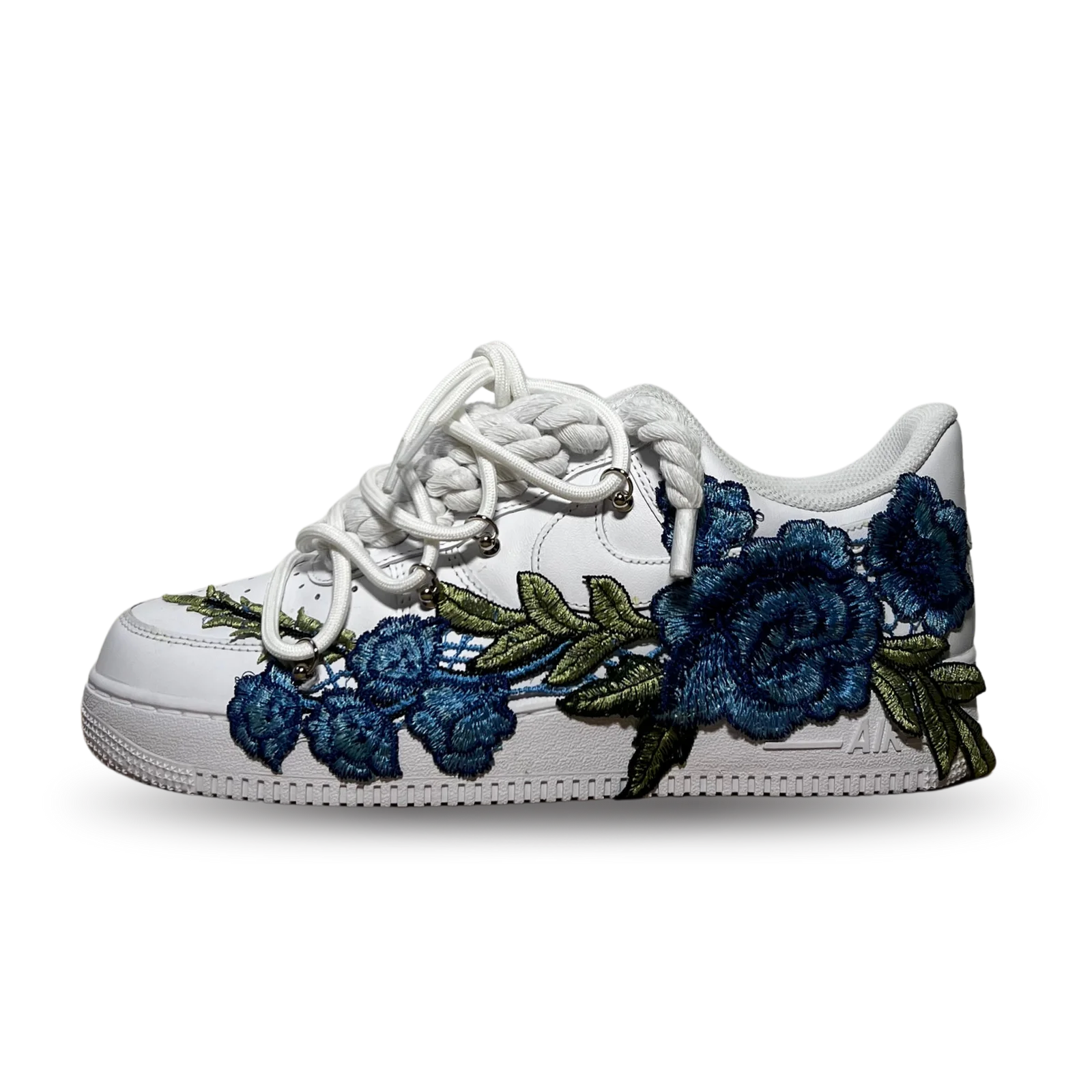 Nike Air Force 1 Rose Blue Laced Up Oldalnézet