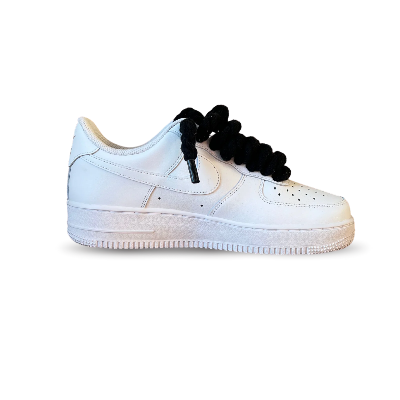 Nike Air Force 1 Rope Lace Black Belső Oldalnézet