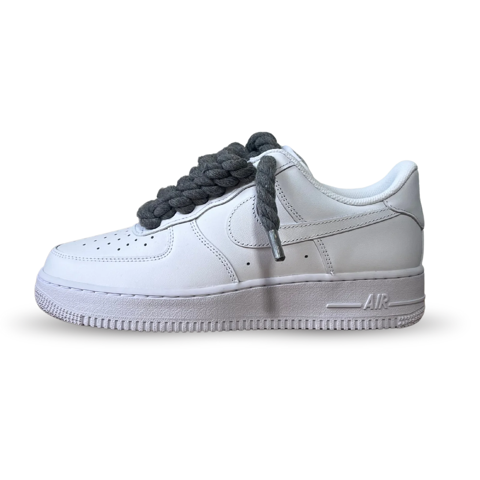 Nike Air Force 1 Rope Lace Dark Grey Oldalnézet