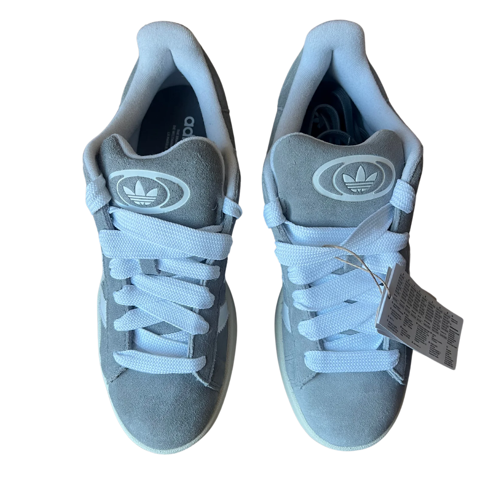 Adidas Campus 00s Grey White Felülnézet