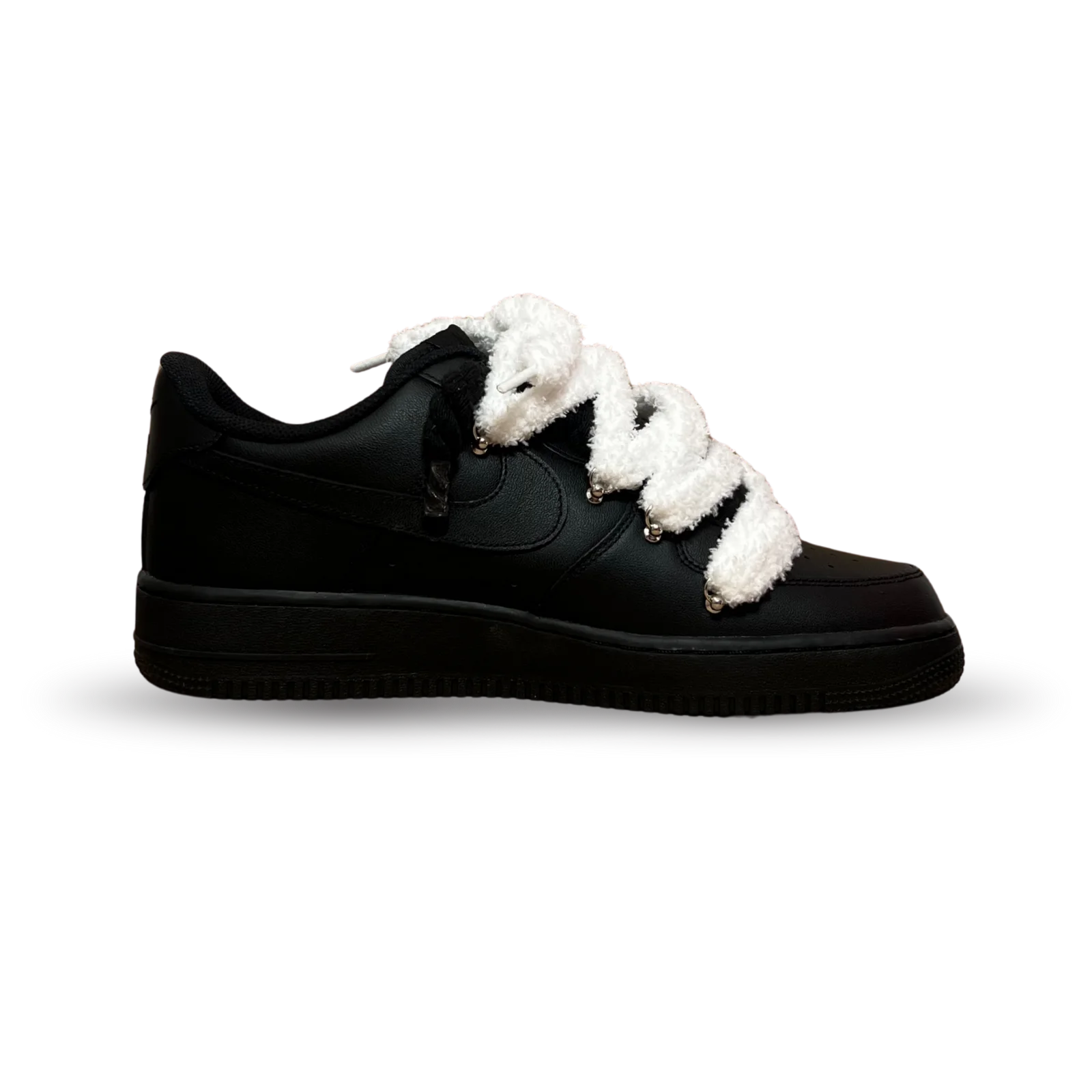 Nike Air Force 1 Black Chimney Cake Coconut Belső oldalnézet