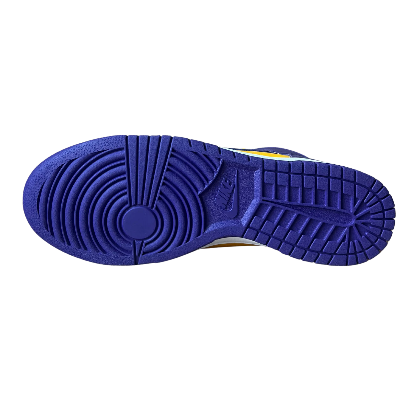 Nike Dunk High Lakers talp
