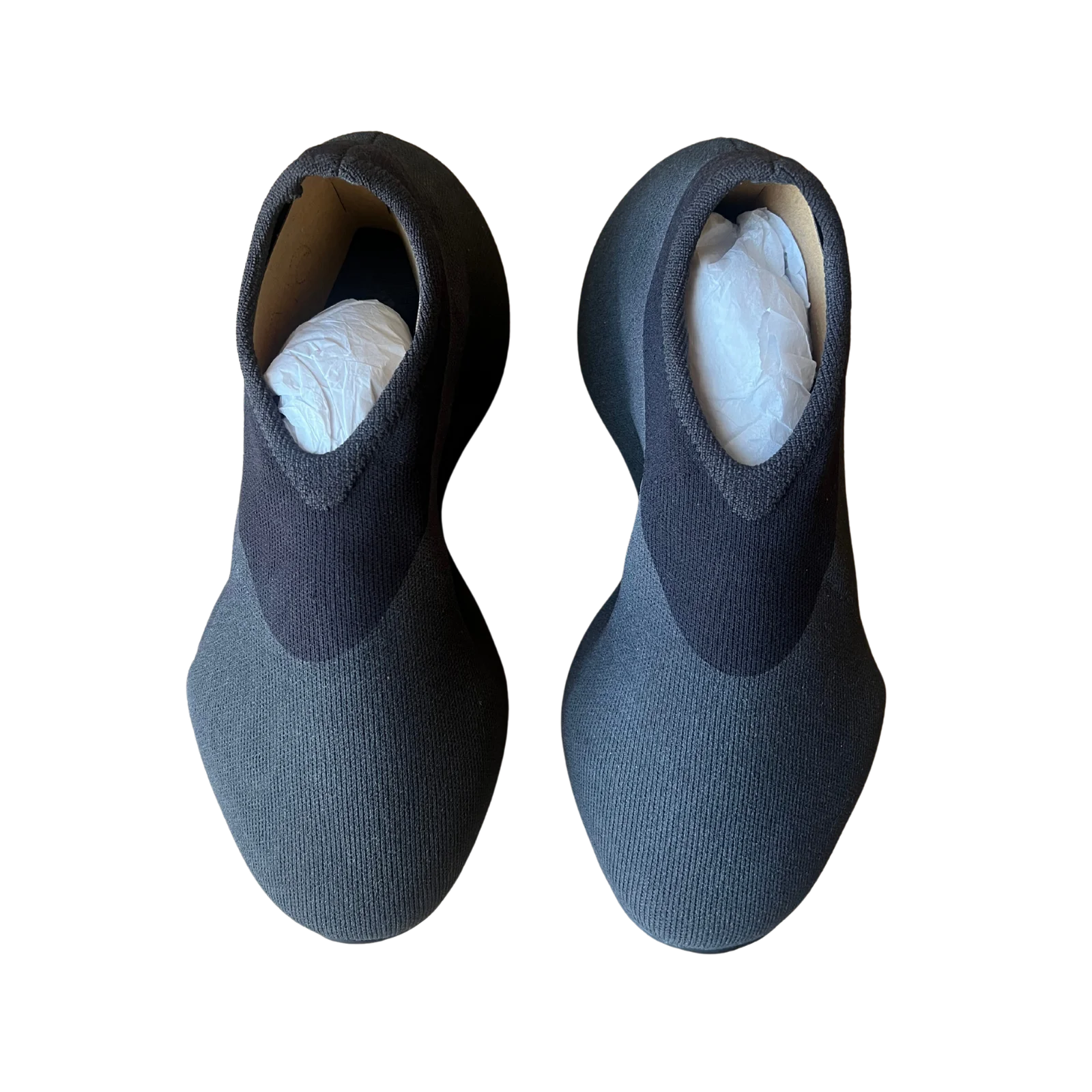 Yeezy Knit Runner Fade Onyx Felülnézet