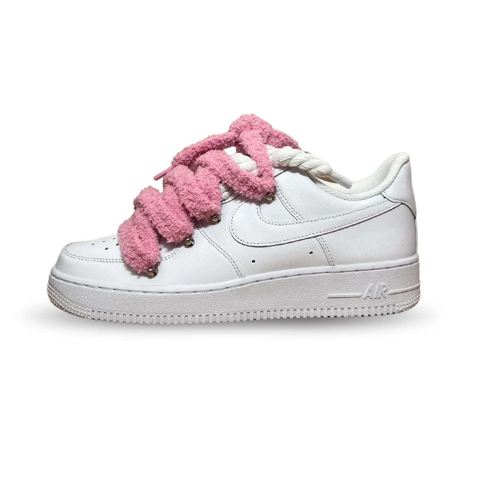 Nike Air Force 1 White Chimney Cake Pink Oldalnézet