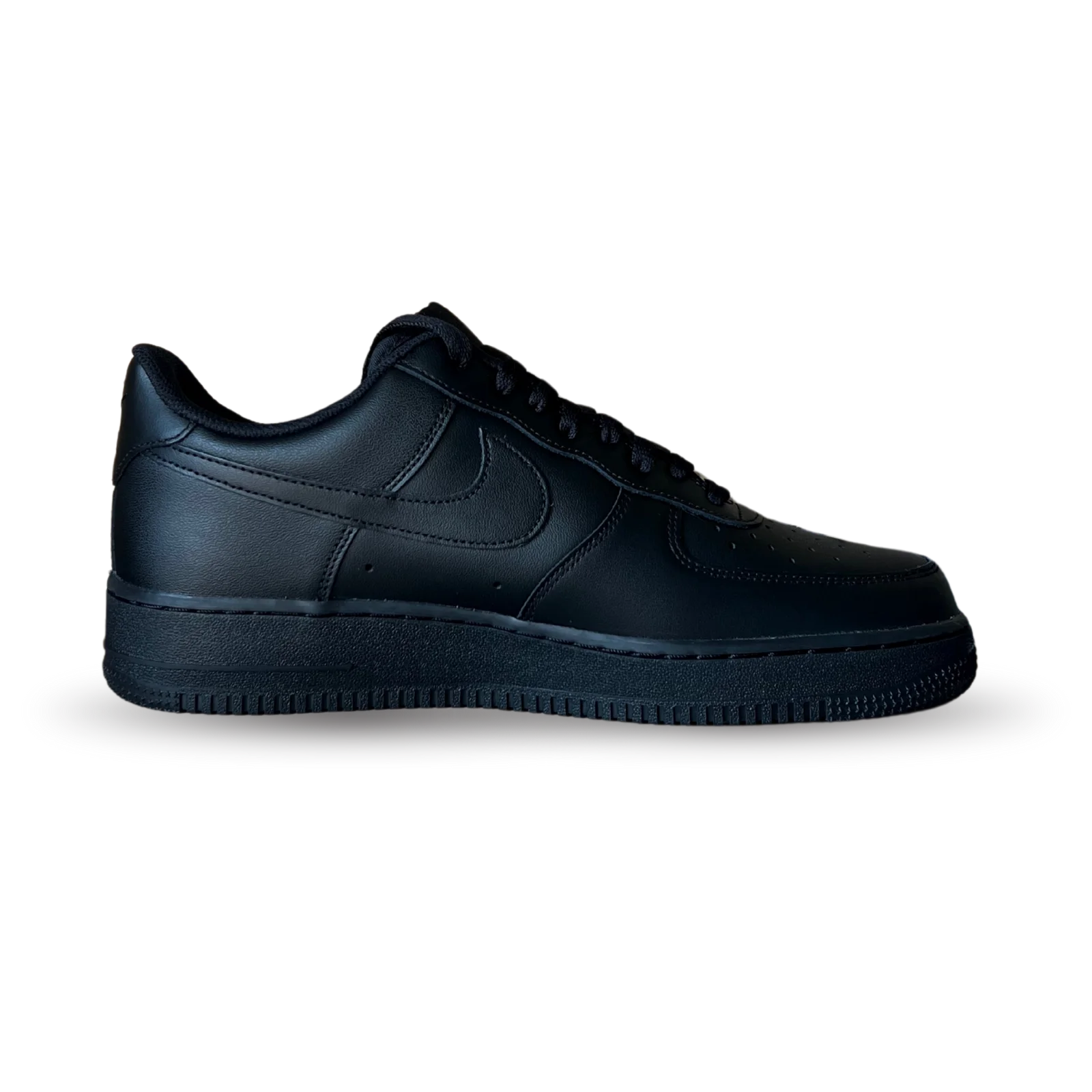 Nike Air Force 1 Black Blue Rose Belső oldalnézet