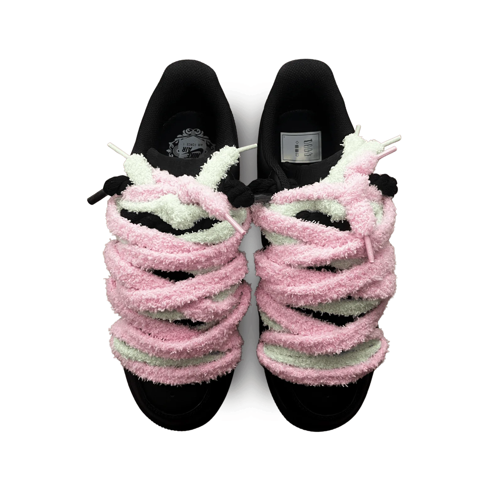 Nike Air Force 1 Black Cotton Candy