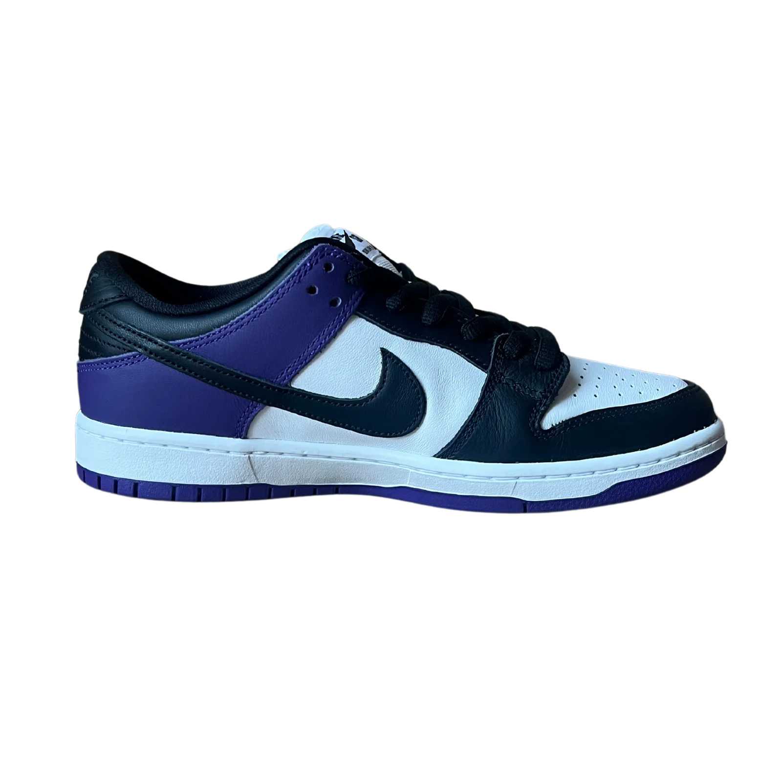 Nike SB Dunk Low Court Purple Belső oldalnézet