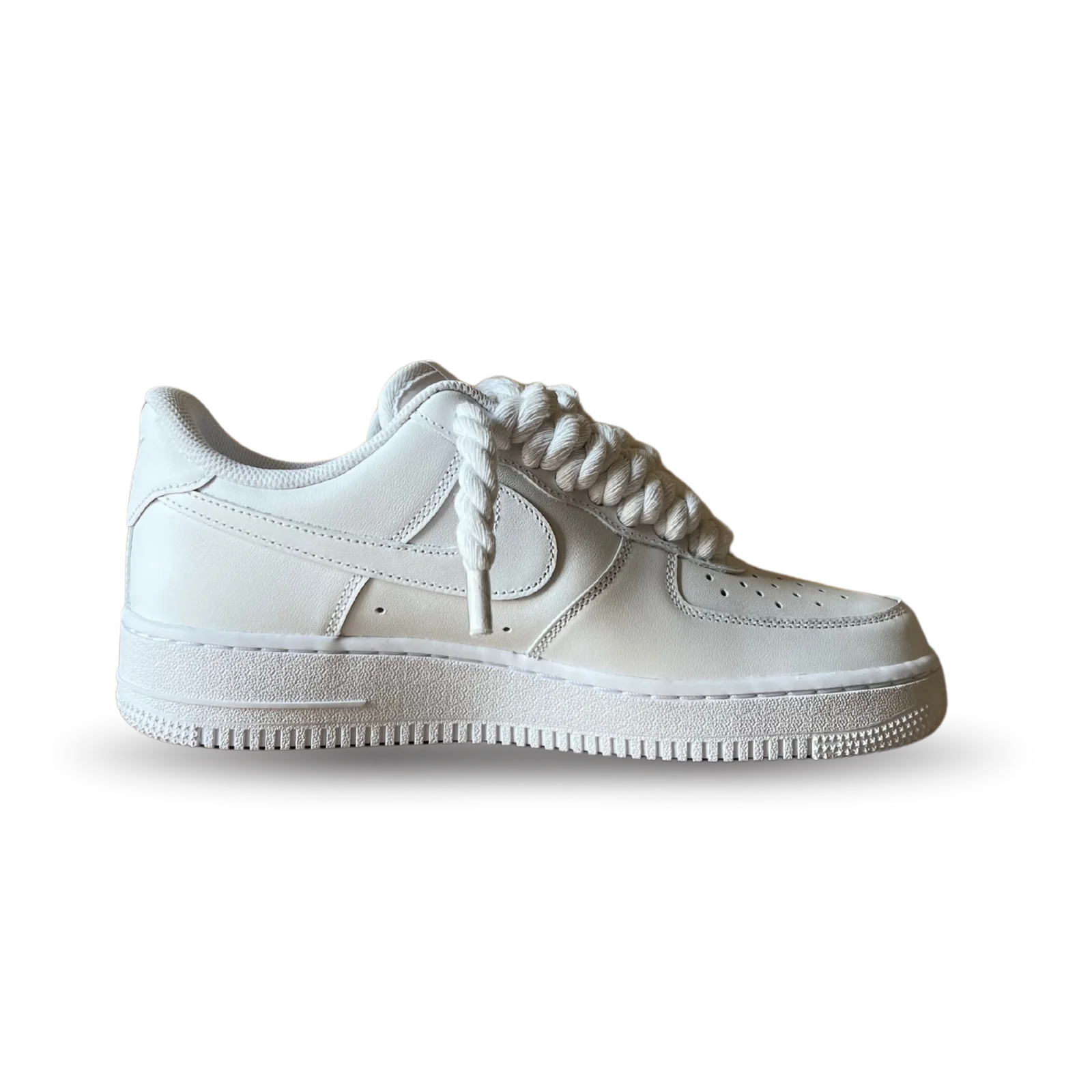 Nike Air Force 1 Rope Lace Yellow Rose Belső oldalnézet