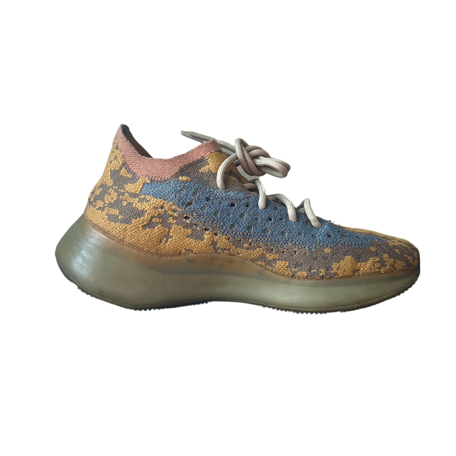 Yeezy 380 Blue Oat (használt) Belső oldalnézet
