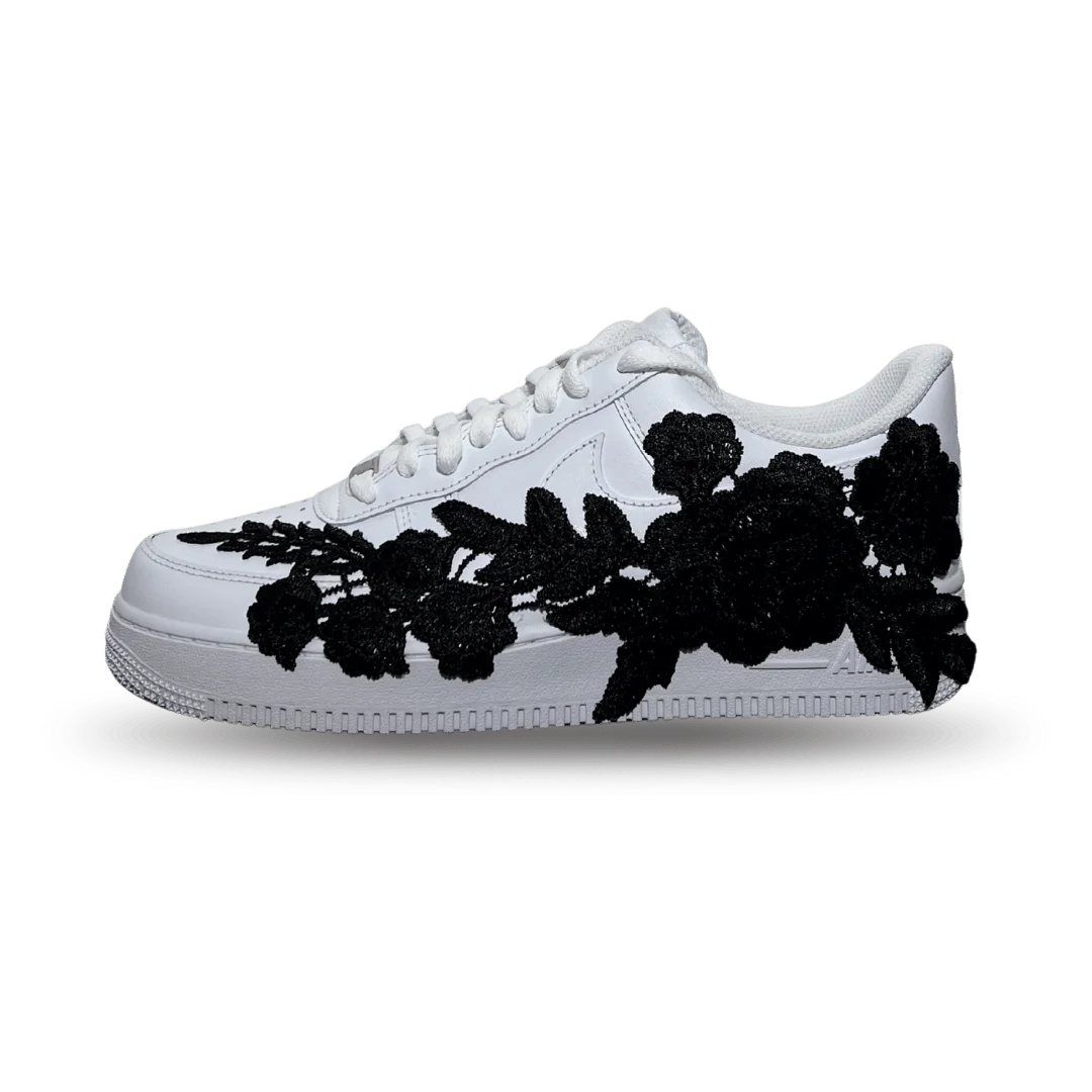Nike Air Force 1 '07 White Black Rose Oldalnézet