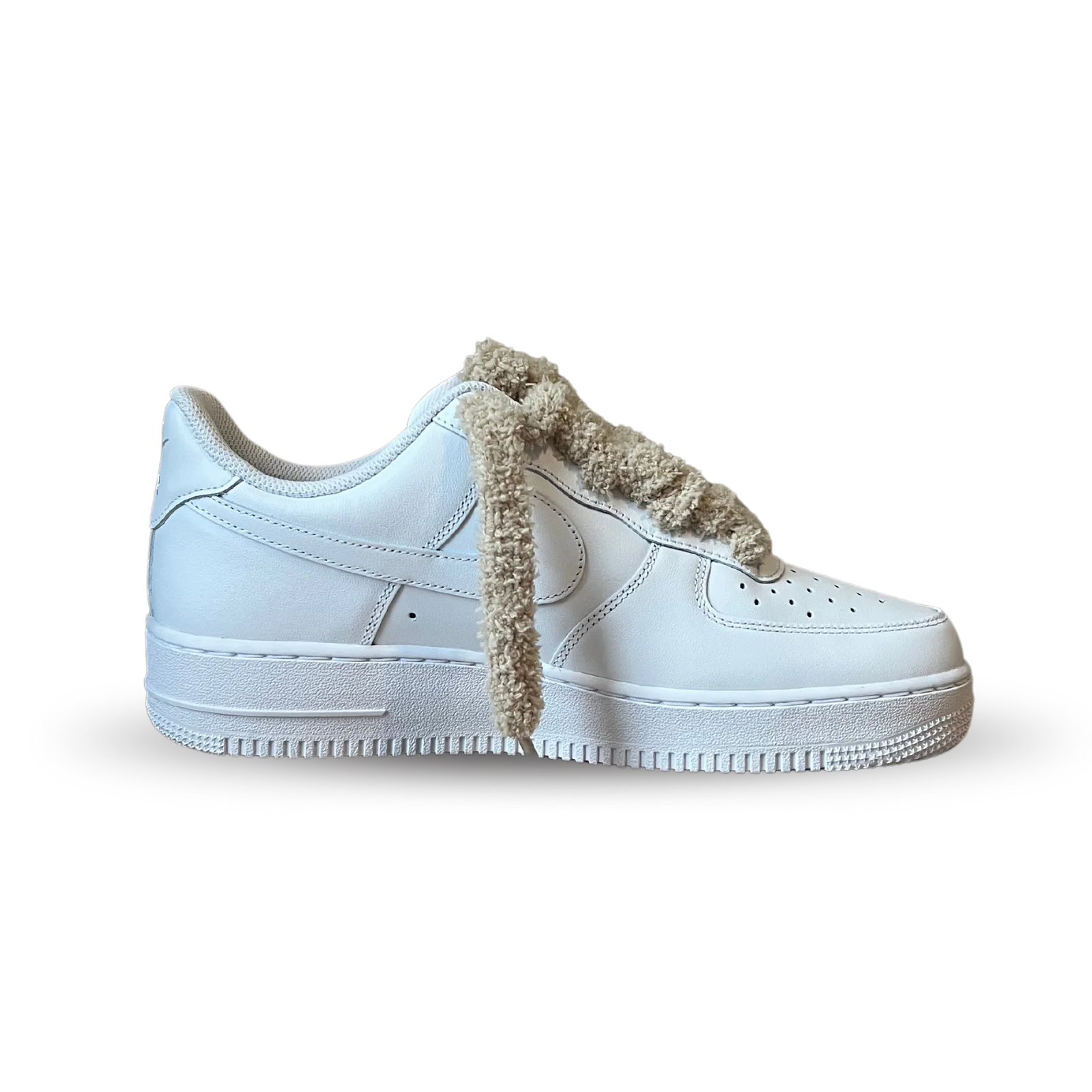 Nike Air Force 1 Fluffy Lace Coral Belső Oldalnézet