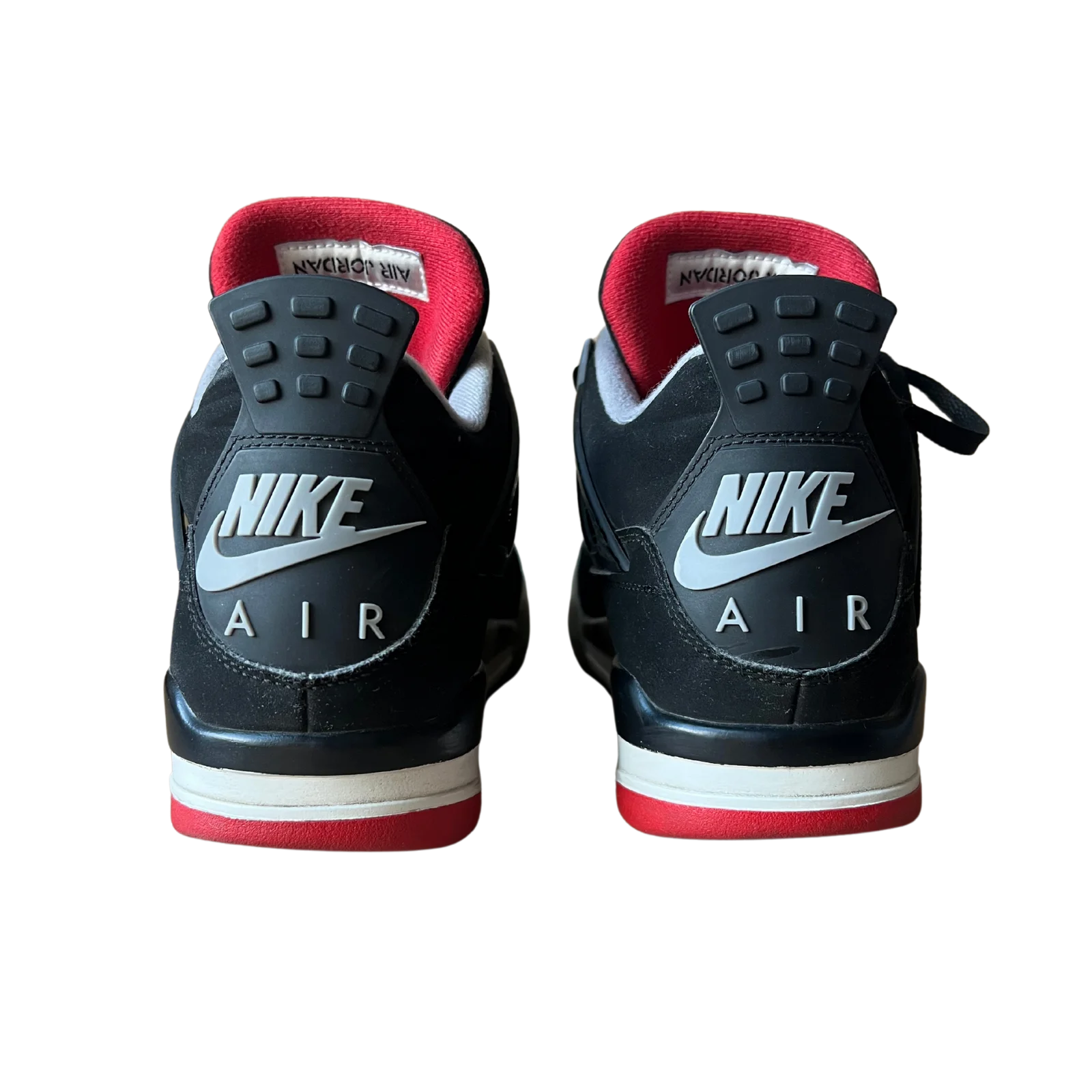 Jordan 4 Bred 2019 Hátulnézet