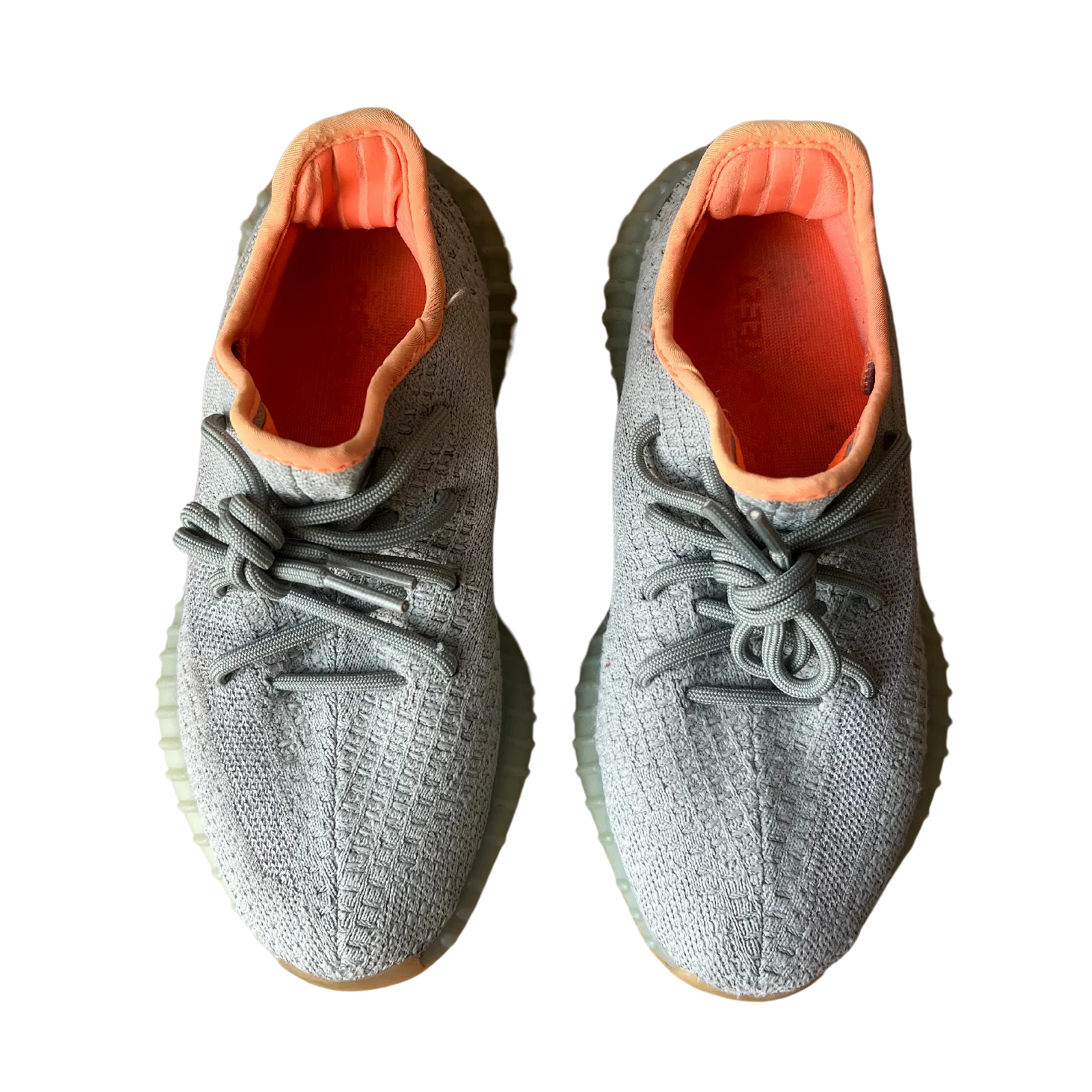 Yeezy 350 Desert Sage Felülnézet