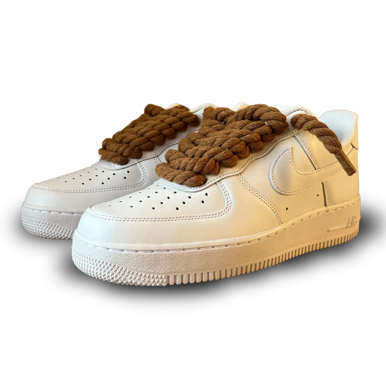 Nike Air Force 1 Rope Lace Brown Csanadsoles