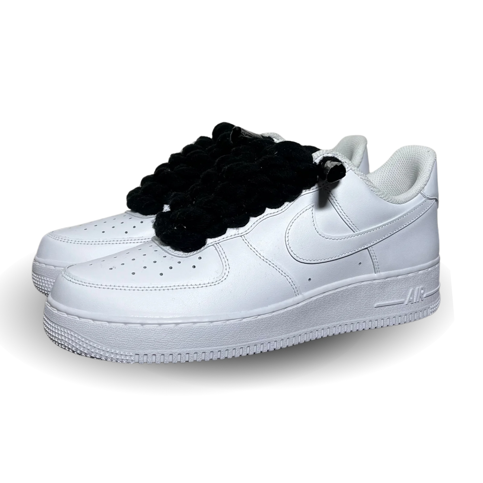 Nike Air Force 1 '07 Chunky Rope Lace Black