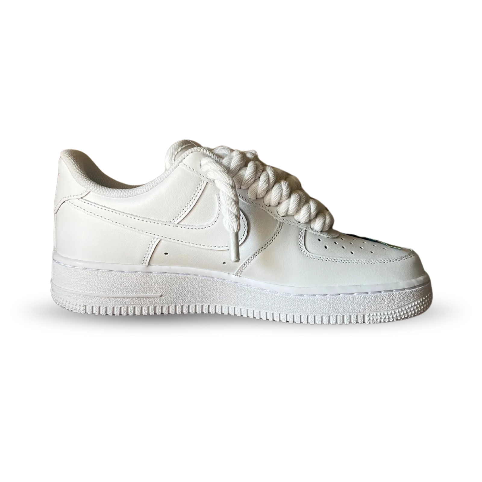 Nike Air Force 1 Rope Lace Blue Rose Belső oldalnézet