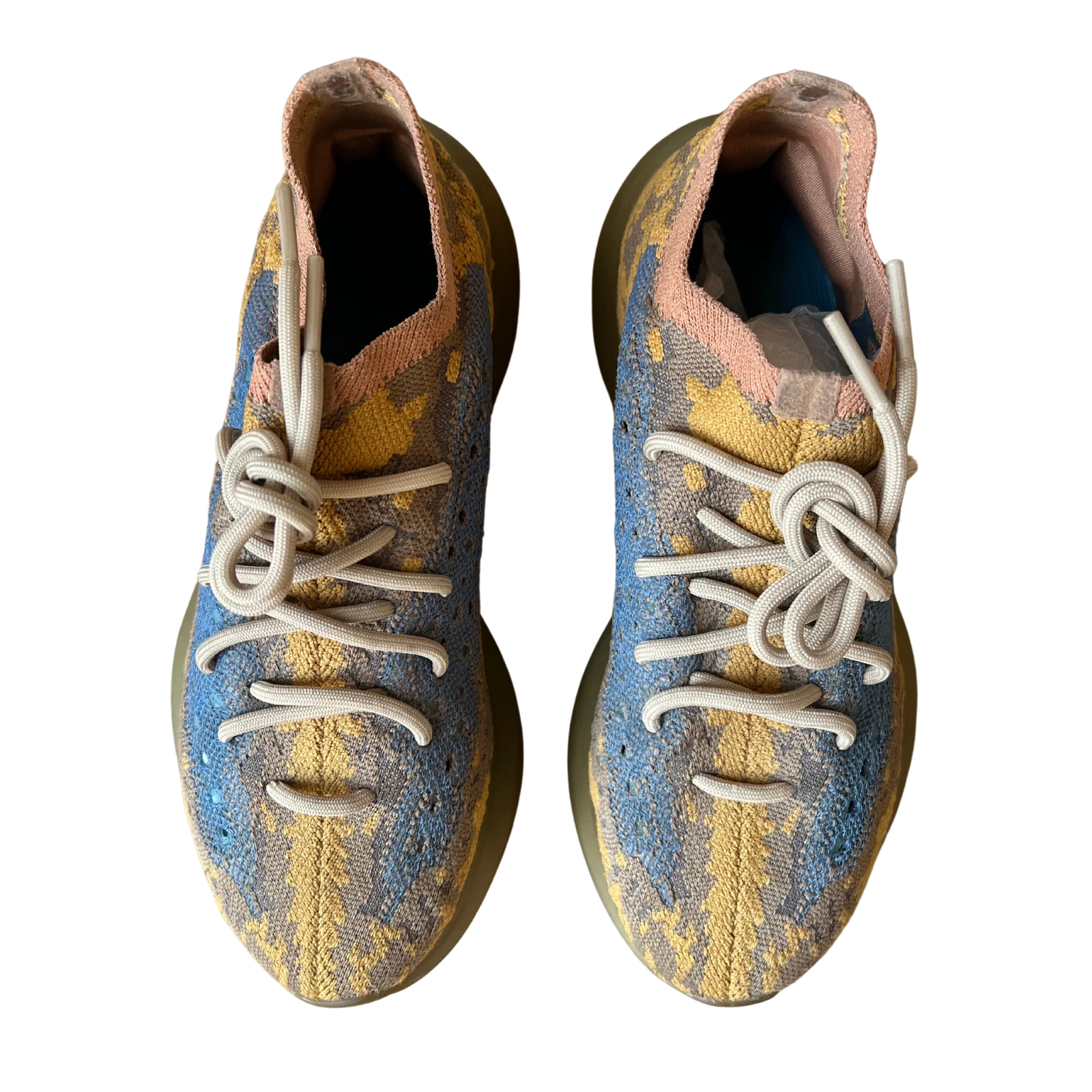 Yeezy 380 Blue Oat (használt) felülnézet