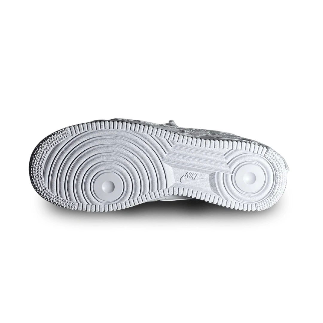 Nike Air Force 1 '07 Chunky Rope Lace Pure White Rose Talp