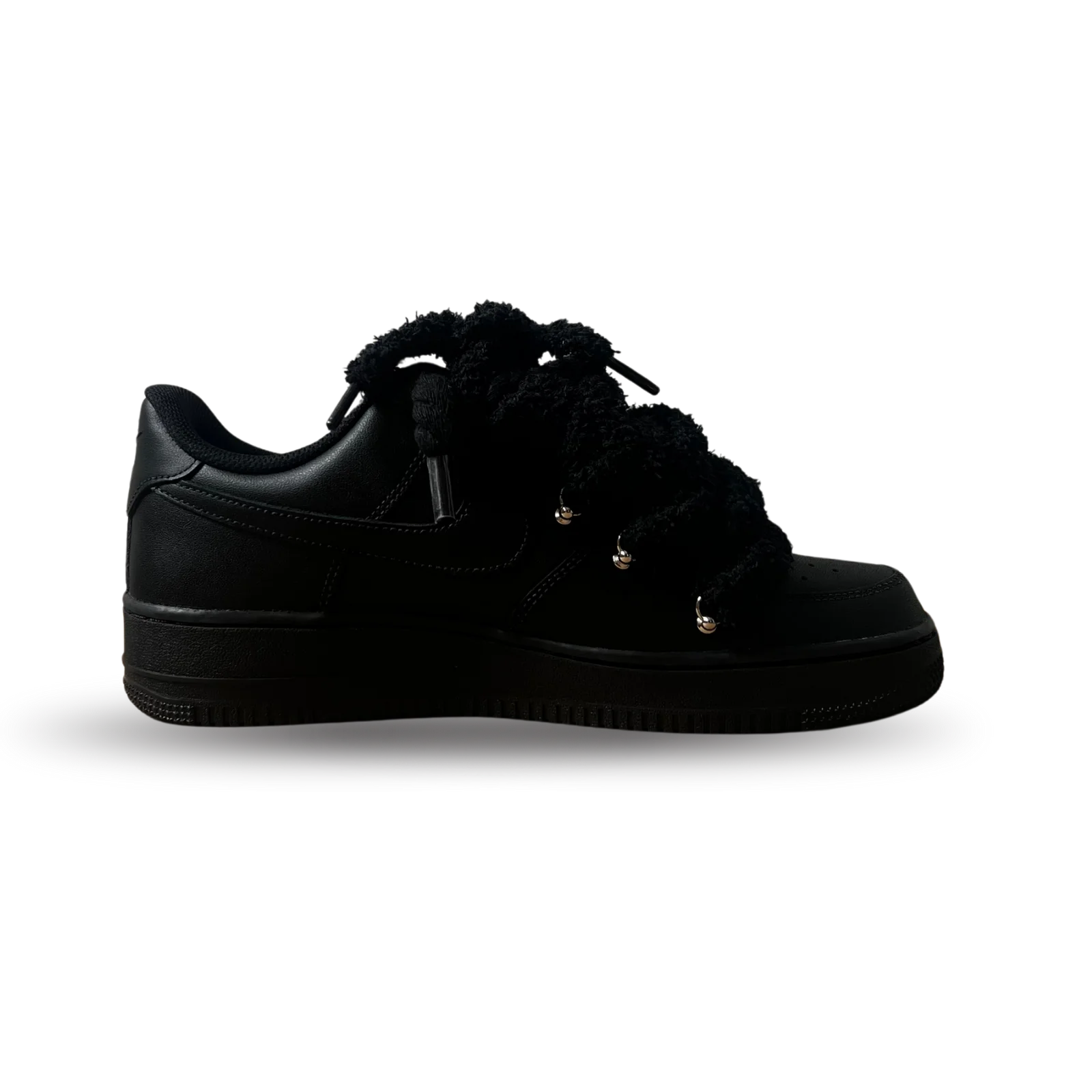 Nike Air Force 1 Black Chimney Cake Black Belső oldalnézet