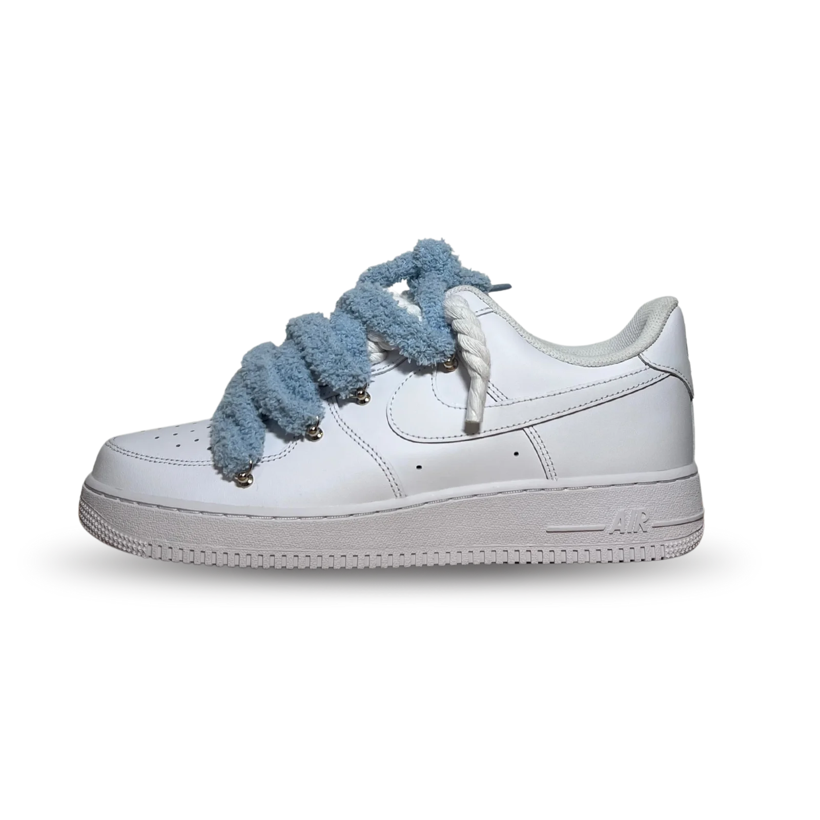 Nike Air Force 1 White Chimney Cake Baby Blue Oldalnézet