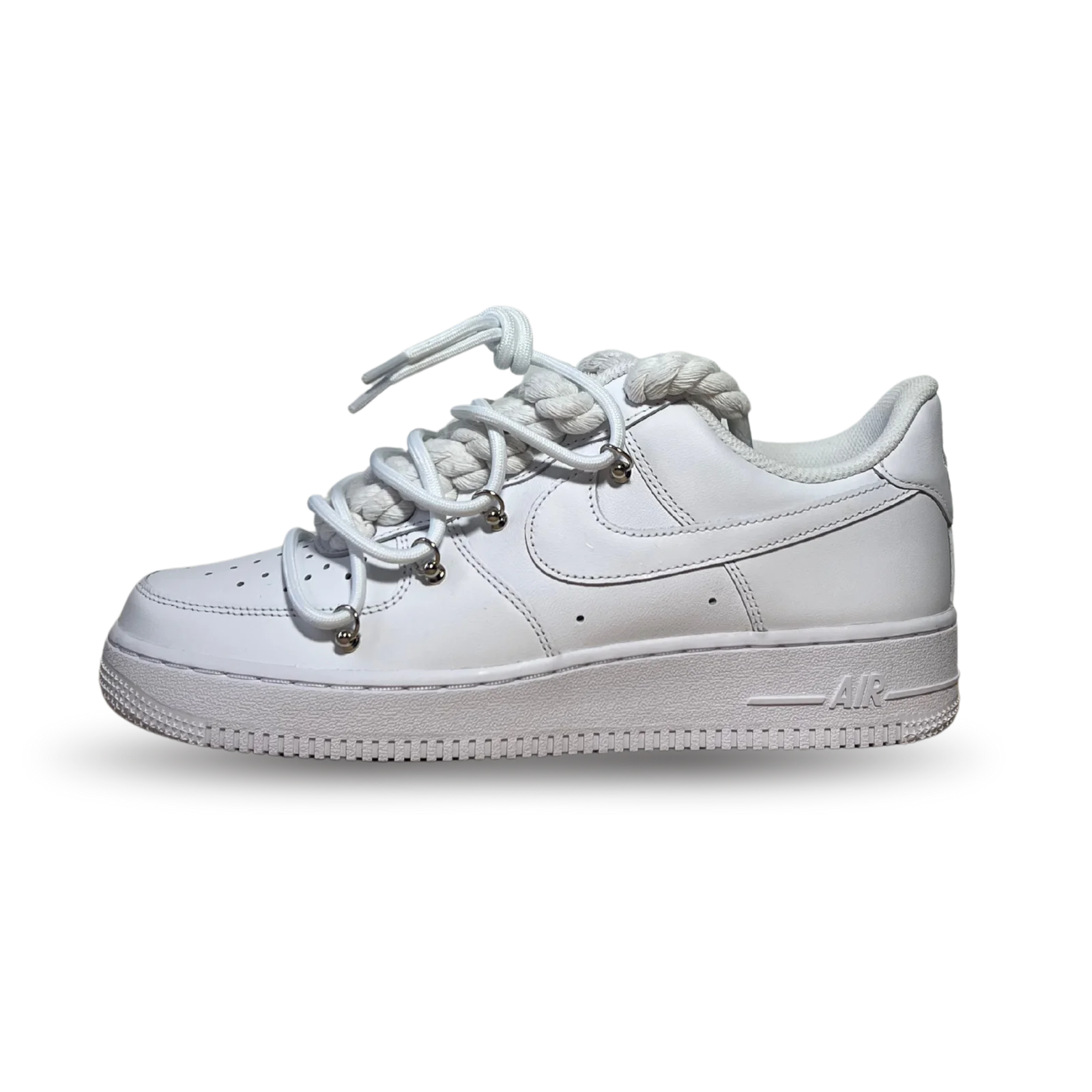 Nike Air Force 1 Laced Up Rope Lace White Oldalnézet