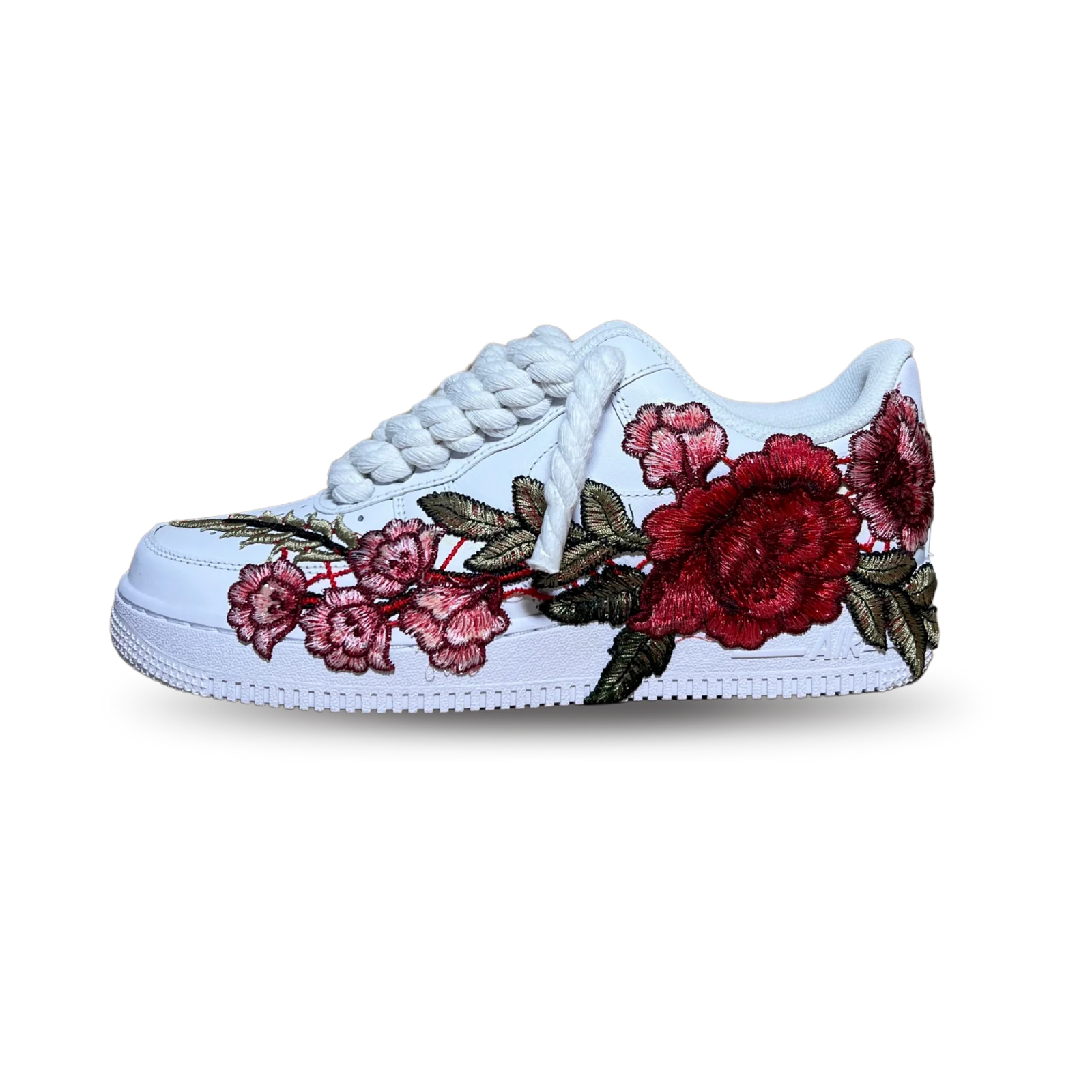 Nike Air Force 1 Rope Lace Rose Oldalnézet