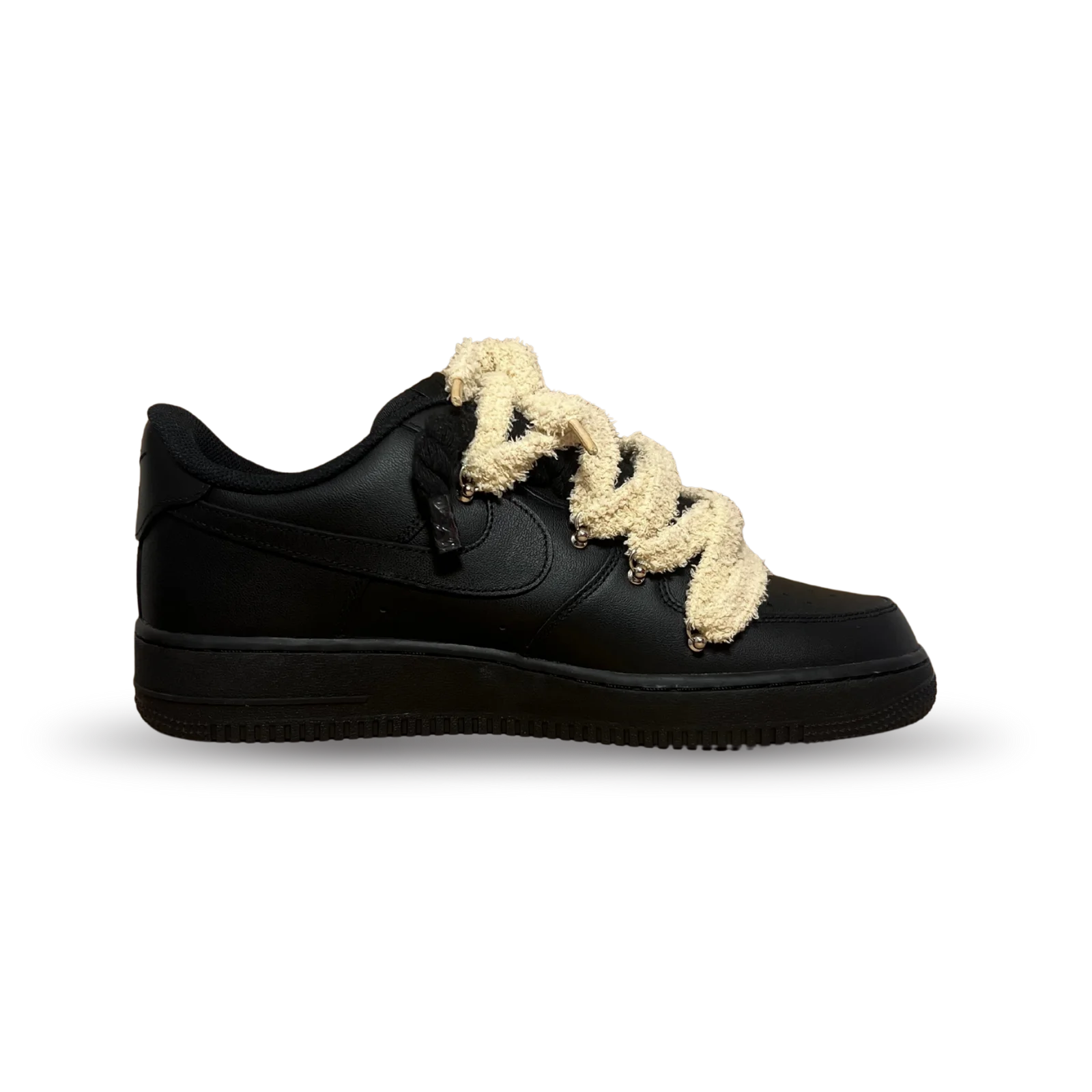 Nike Air Force 1 Black Chimney Cake Cinnamon Belső oldalnézet