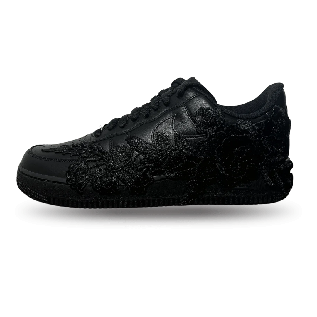 Nike Air Force 1 '07 Pure Black Rose Oldalnézet