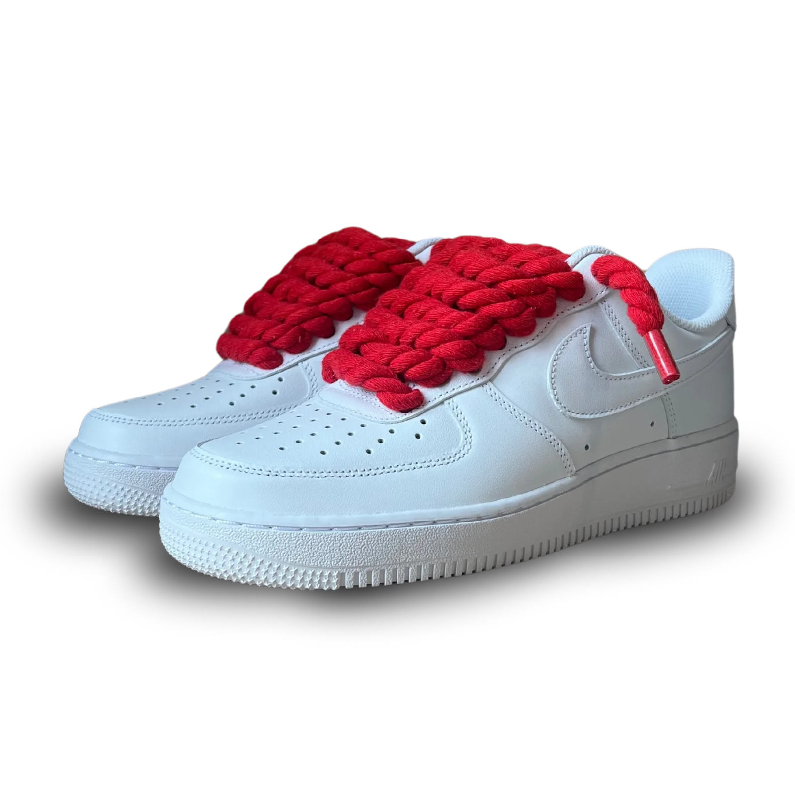 Nike Air Force 1 Rope Lace Red Csanadsoles