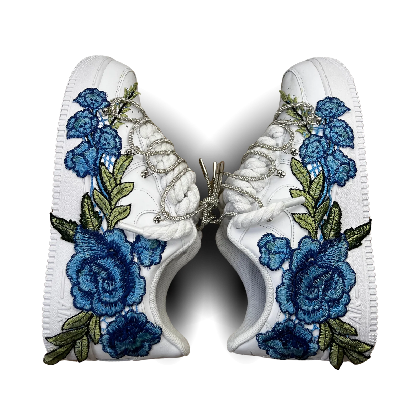 Nike Air Force 1 Rose Blue Diamond Rózsanézet