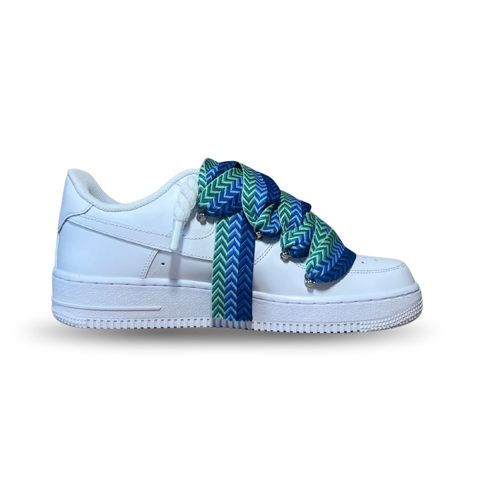 Nike Air Force 1 Lanvin Rope Lace Blue Black Belső oldalnézet
