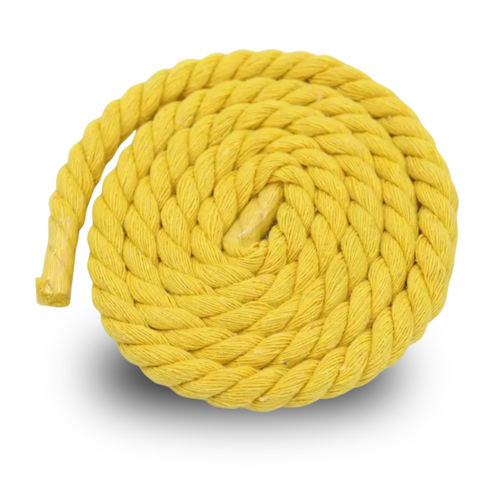 Rope Lace 8mm Yellow Csanadsoles