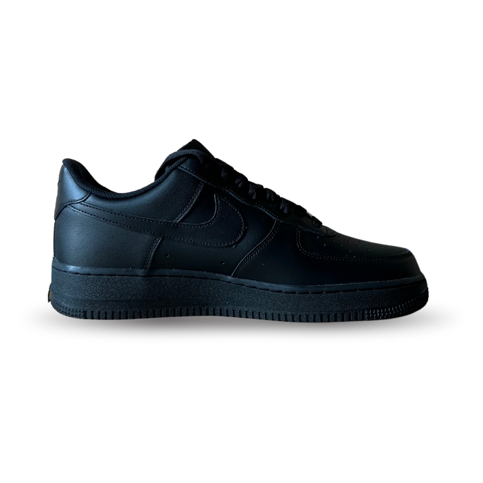 Nike Air Force 1 Black Yellow Rose Belső oldalnézet