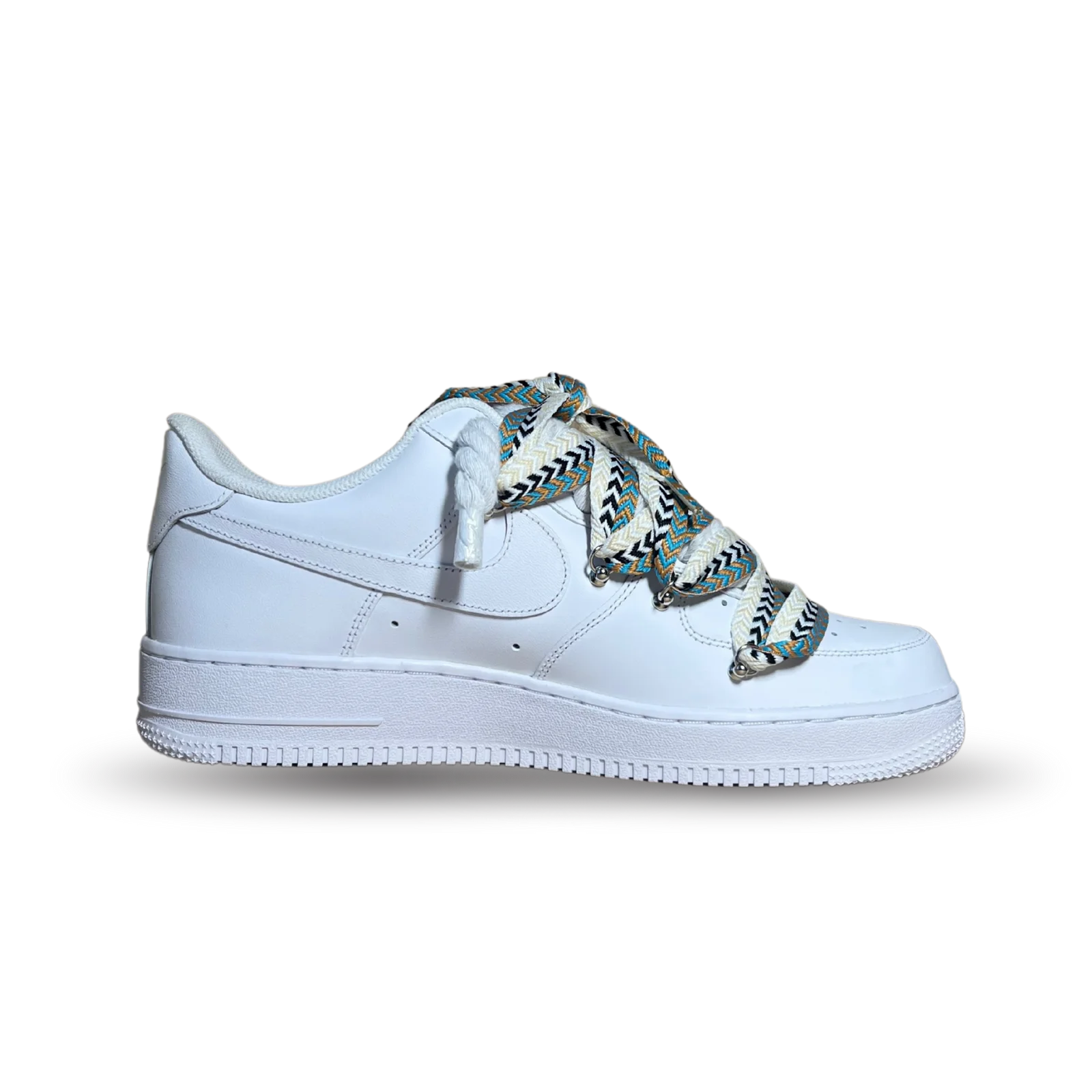 Nike Air Force 1 Lanvin Rope Lace Brown Beige Belső oldalnézet
