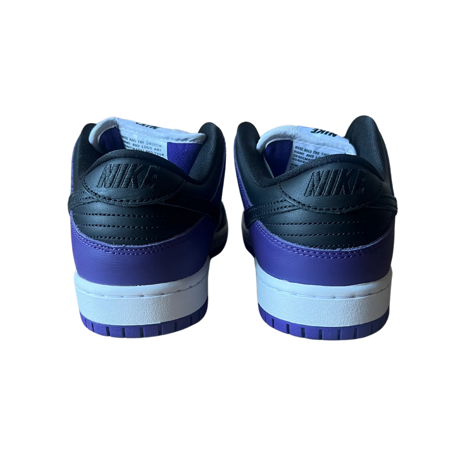Nike SB Dunk Low Court Purple Hátulnézet