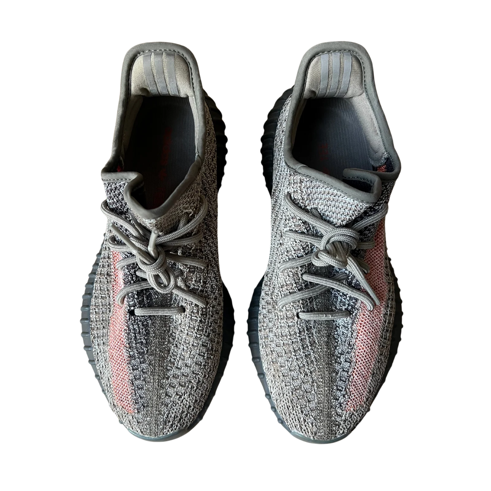 Yeezy 350 Ash Stone Felülnézet