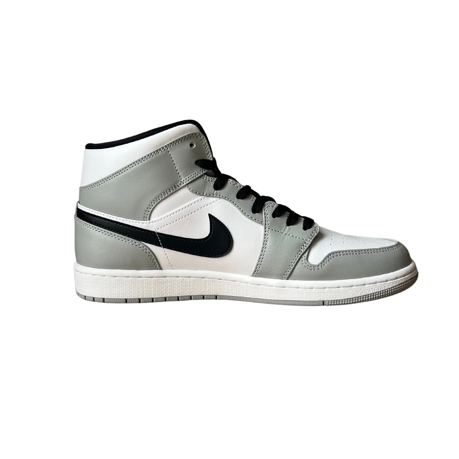 Jordan 1 Mid Light Smoke Grey