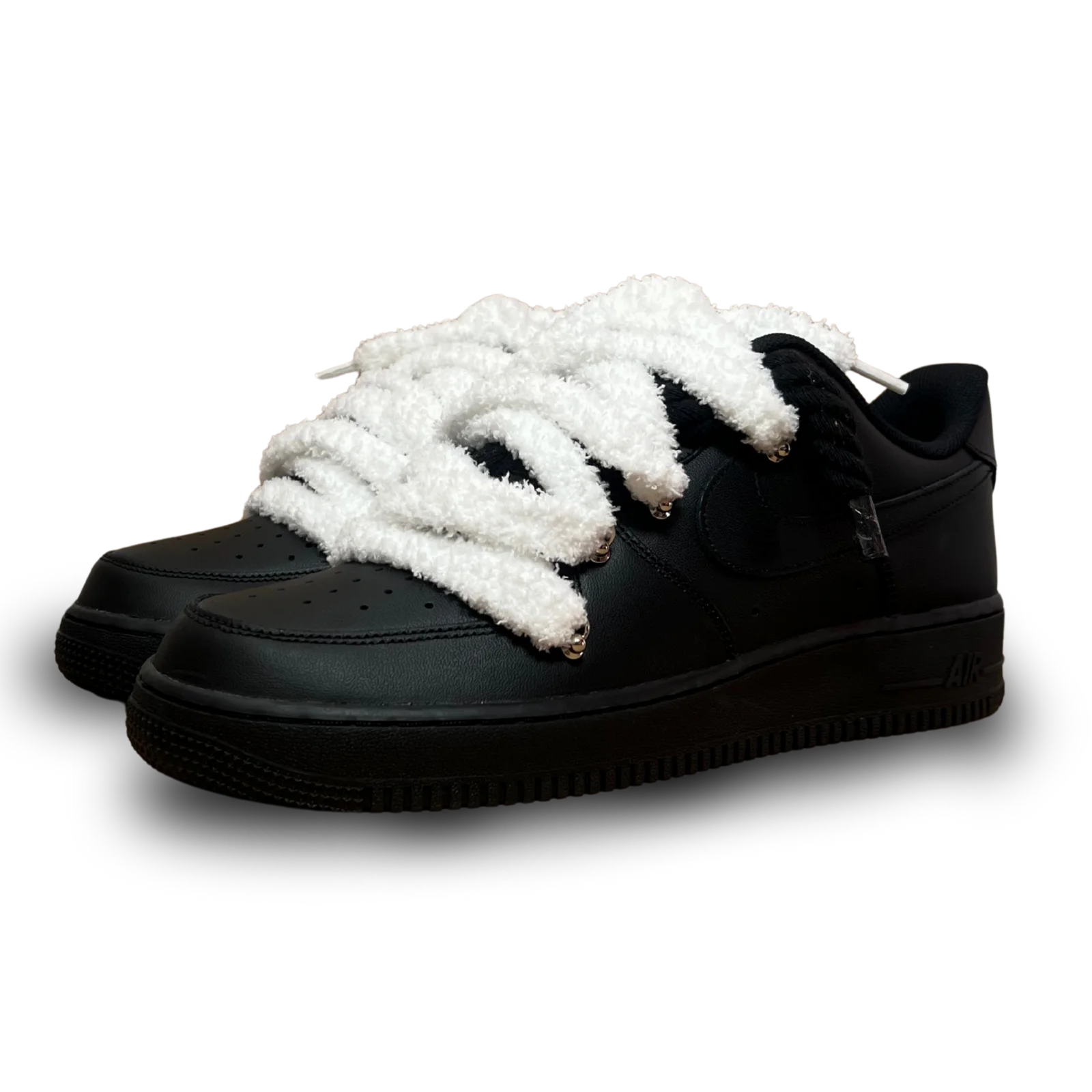 Nike Air Force 1 Black Chimney Cake Coconut Csanadsoles