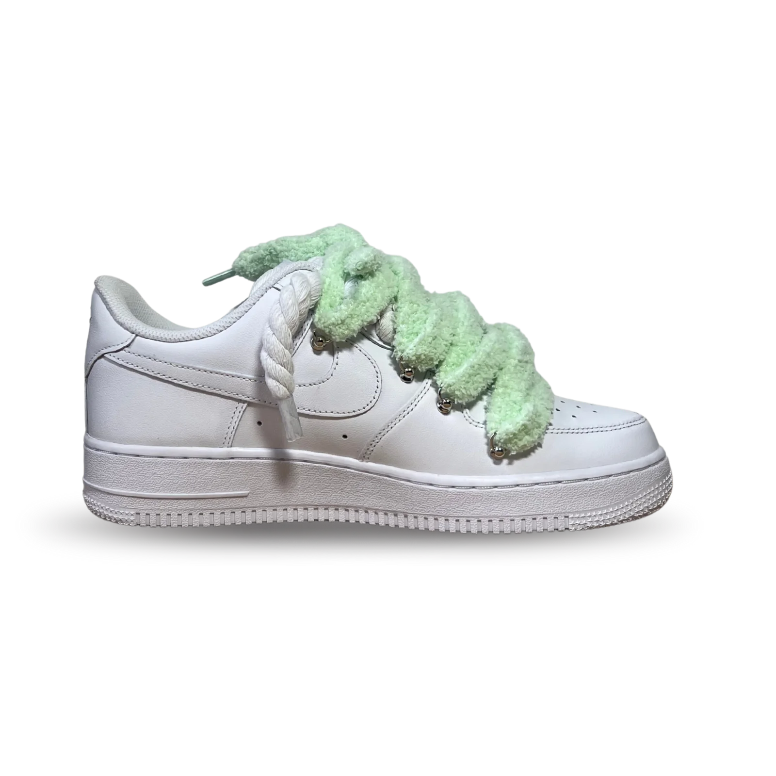 Nike Air Force 1 White Chimney Cake Sweet Mint Belső oldalnézet