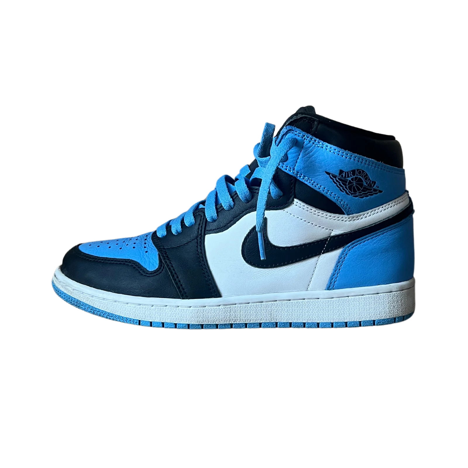Jordan 1 High UNC Toe Oldalnézet