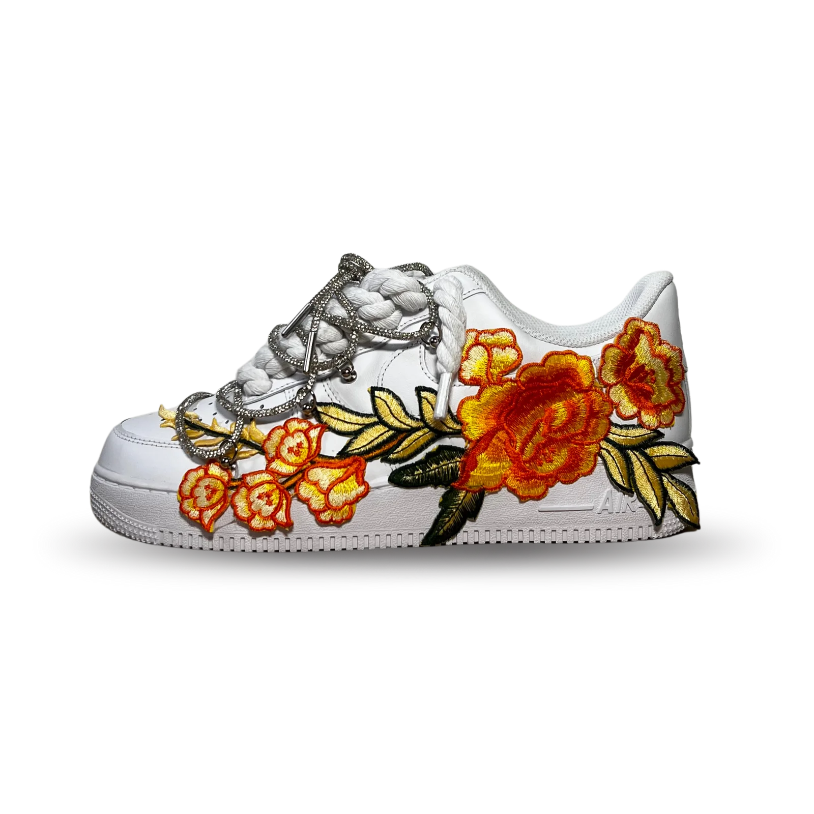 Nike Air Force 1 Rose Yellow Diamond Oldalnézet