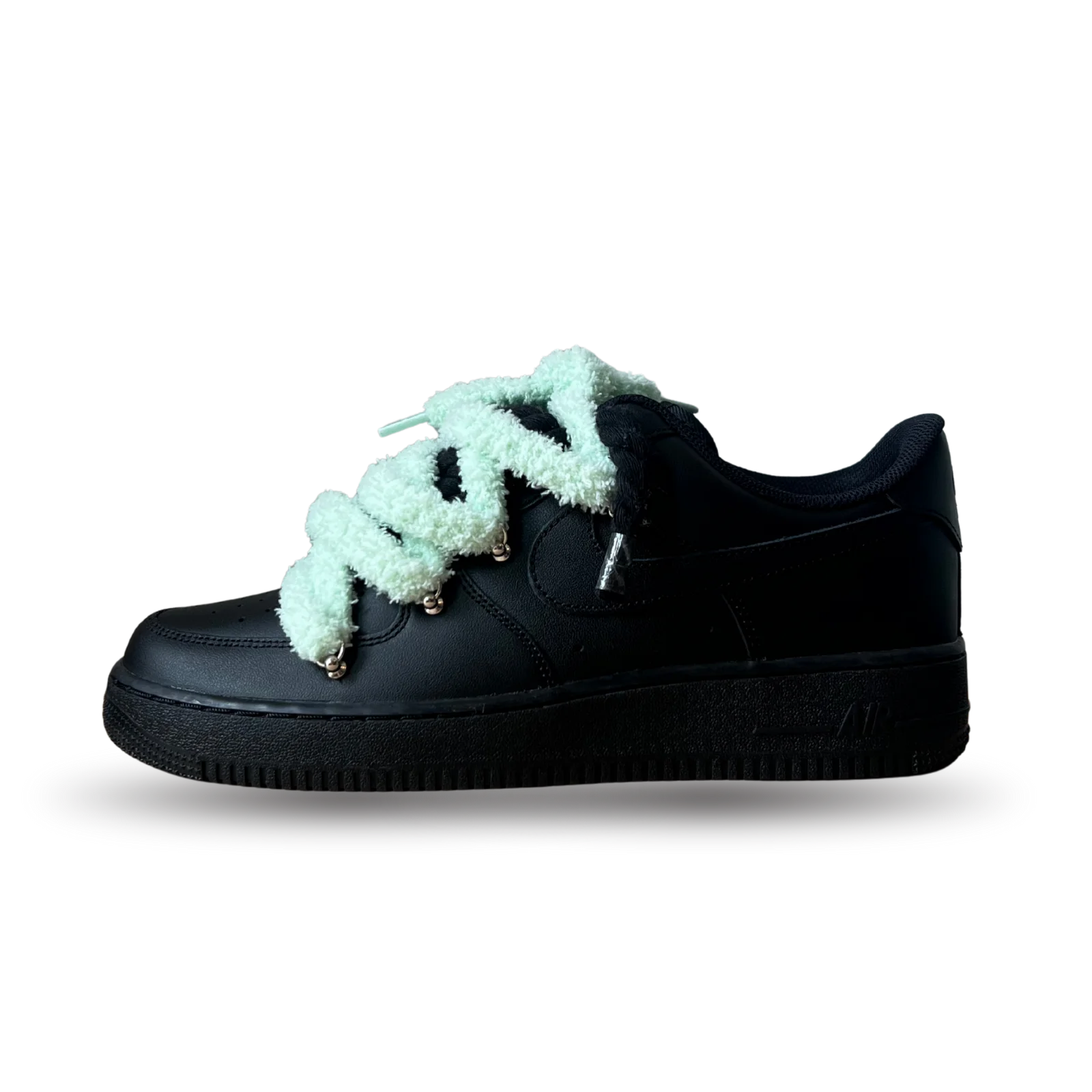 Nike Air Force 1 Black Chimney Cake Sweet Mint Oldalnézet