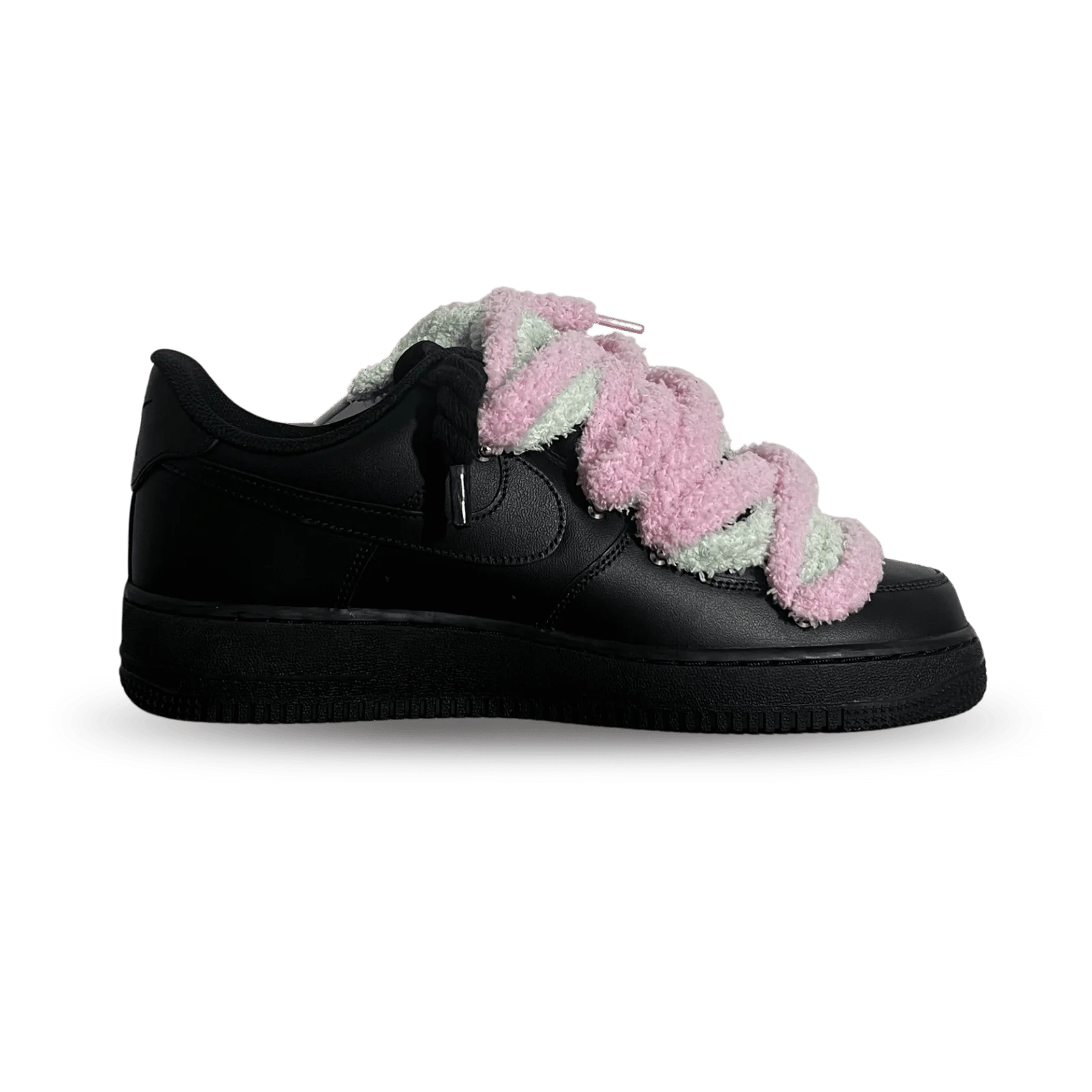 Nike Air Force 1 Black Cotton Candy