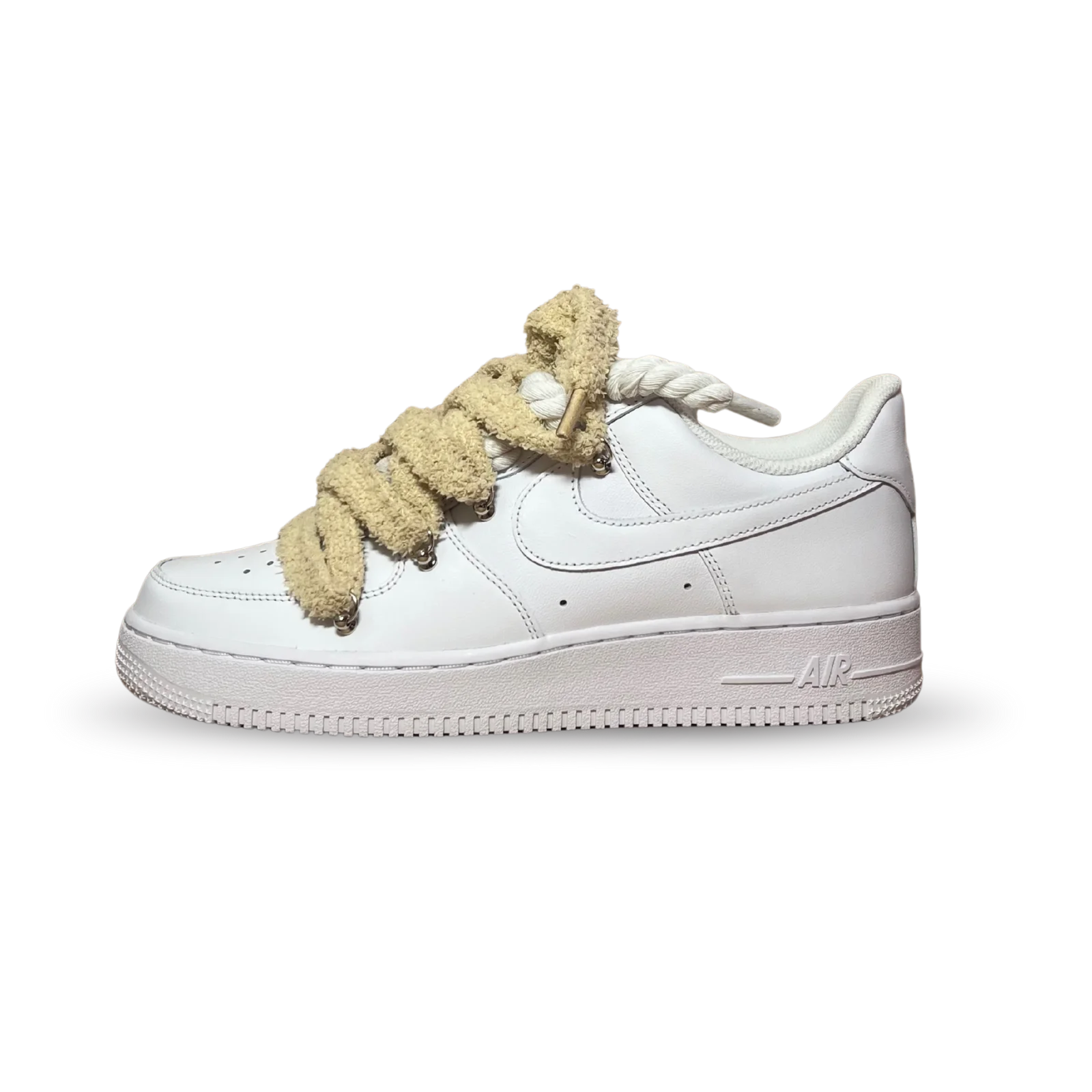 Nike Air Force 1 White Chimney Cake Cinnamon Oldalnézet