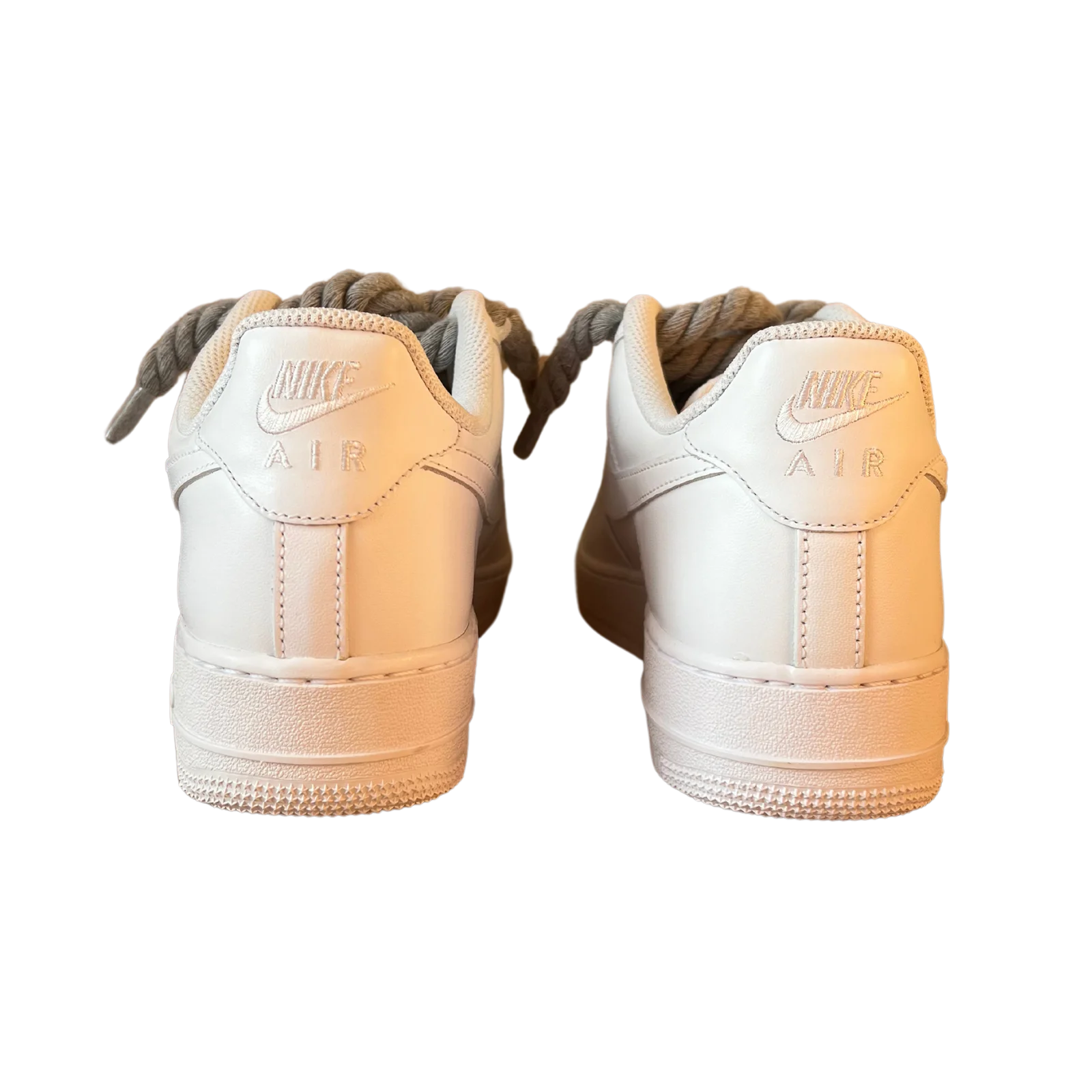 Nike Air Force 1 Rope Lace Grey Hátulnézet