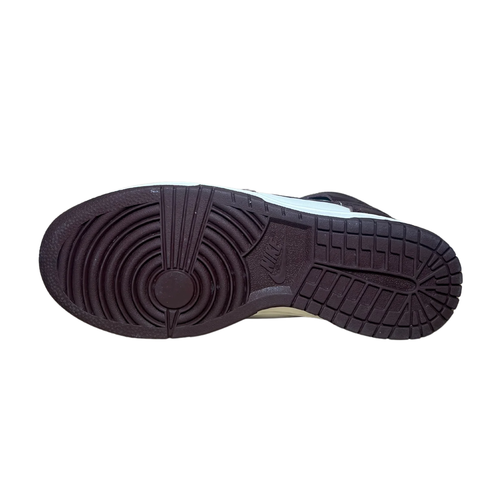 Nike Dunk High Burgundy talp