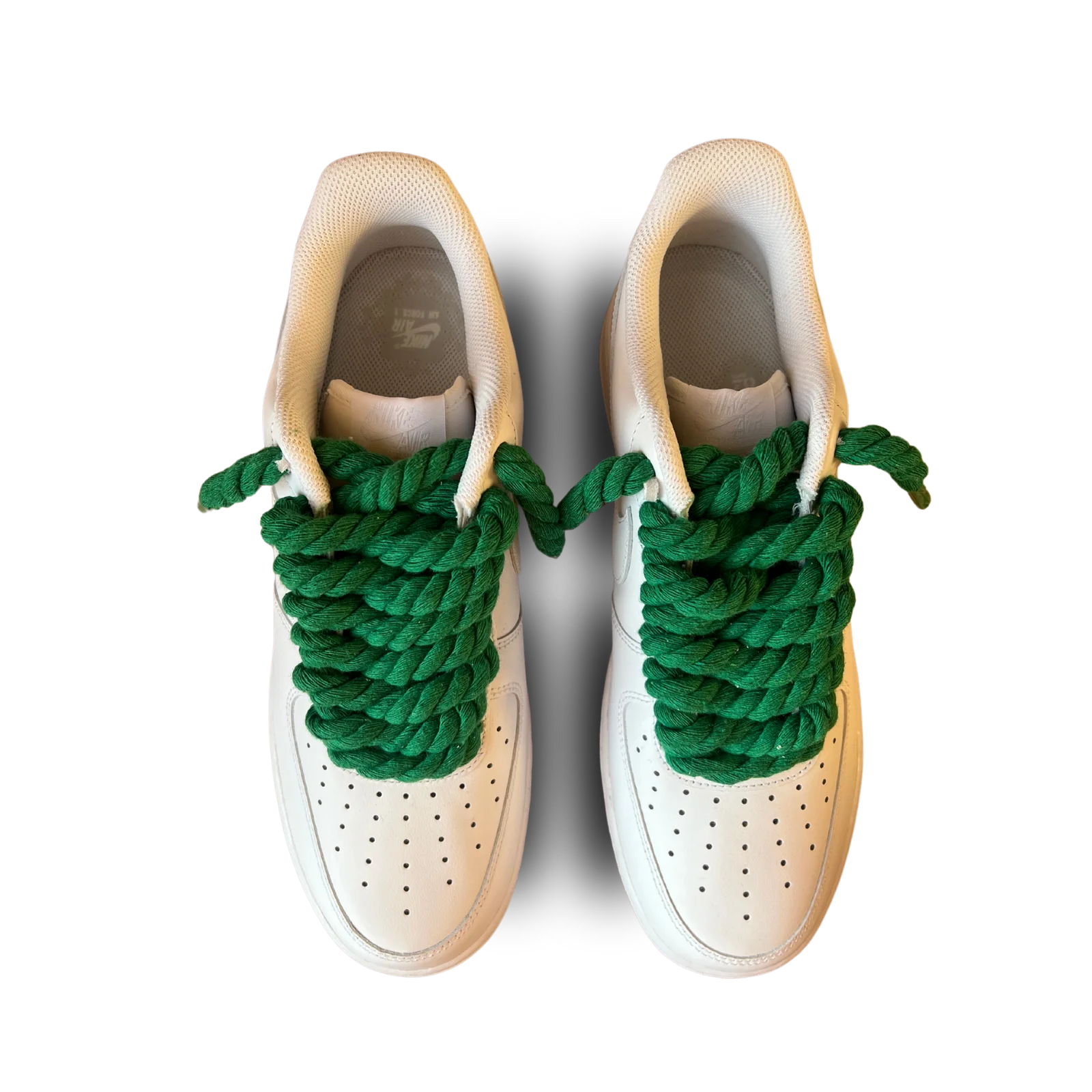 Nike Air Force 1 Rope Lace Green Felülnézet